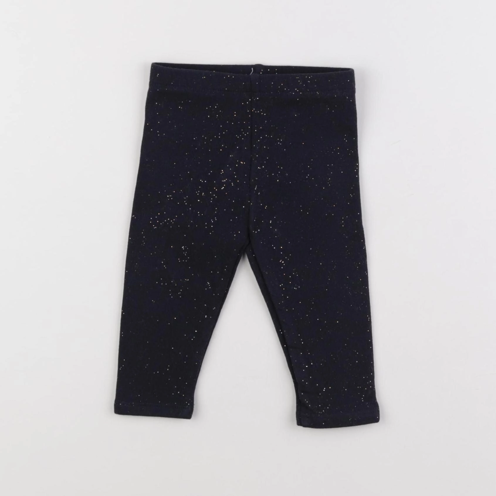 Boutchou - legging doublé bleu - 6 mois