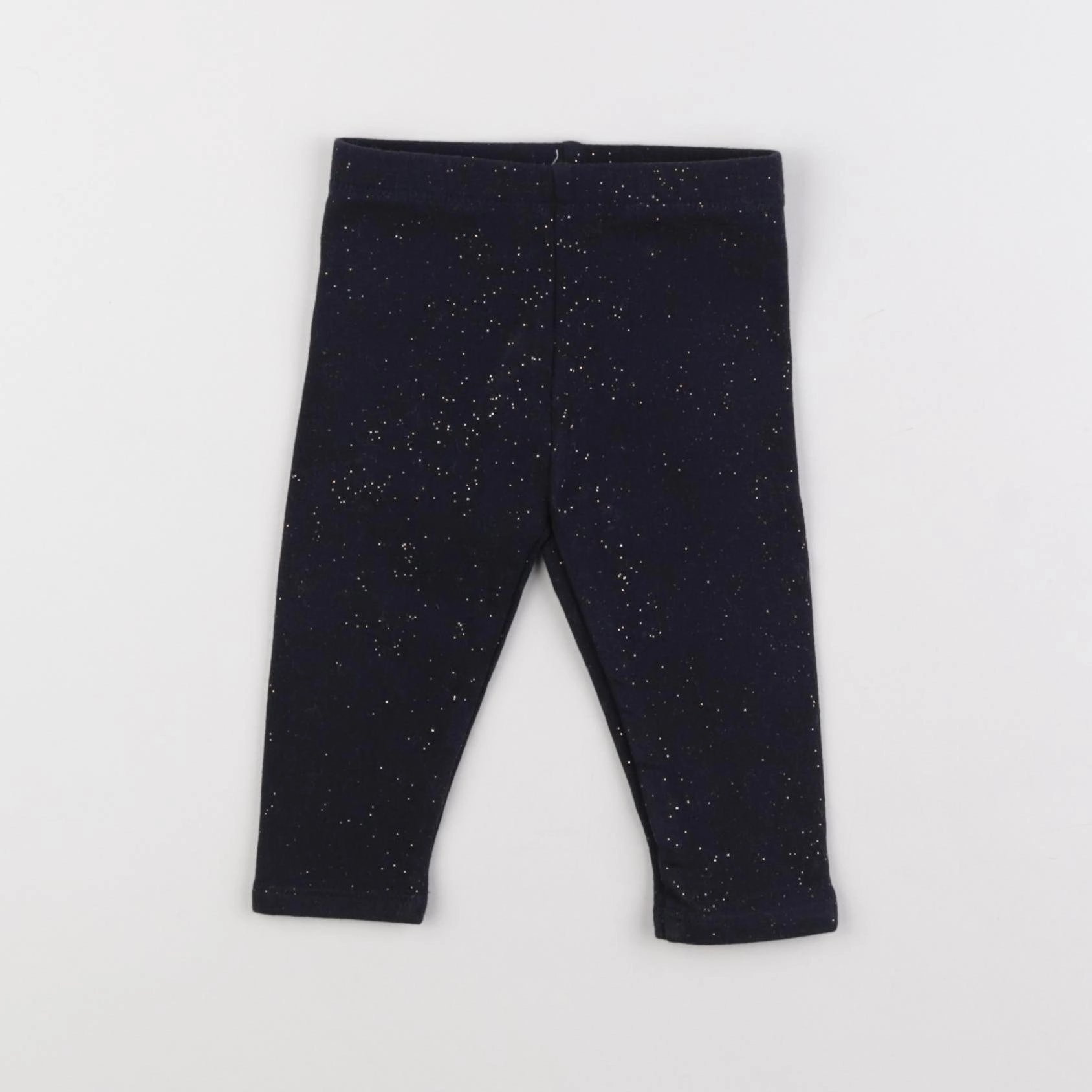 Boutchou - legging doublé bleu - 6 mois