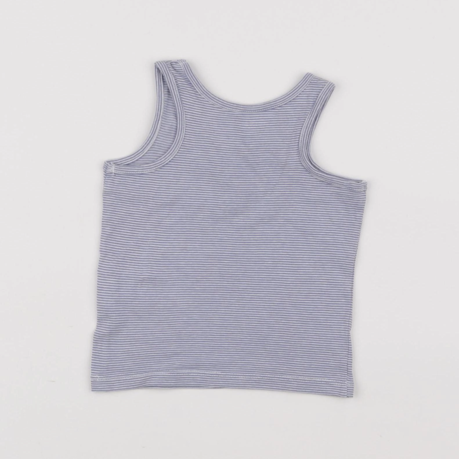Boutchou - maillot de corps bleu - 9 mois