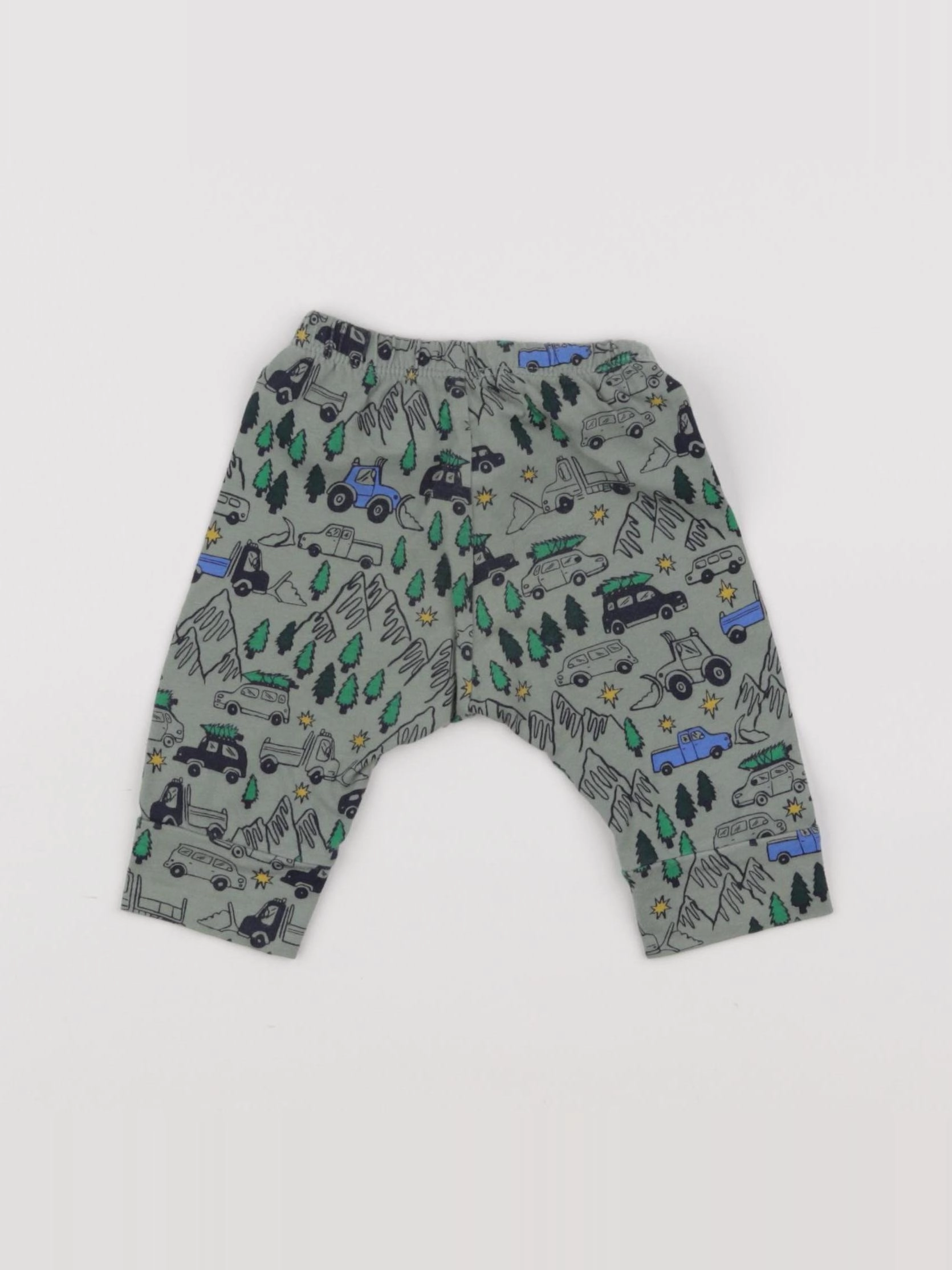 GAP - pantalon vert - 3/6 mois
