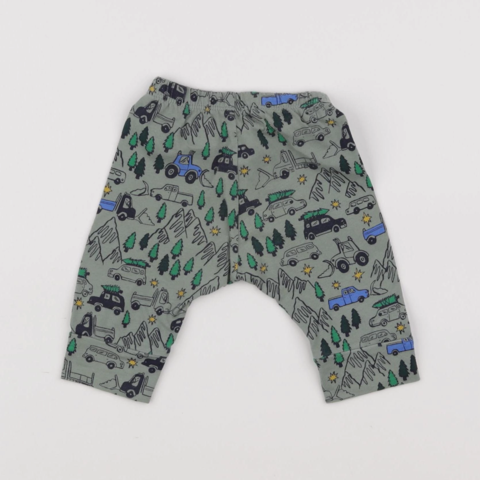 GAP - pantalon vert - 3/6 mois