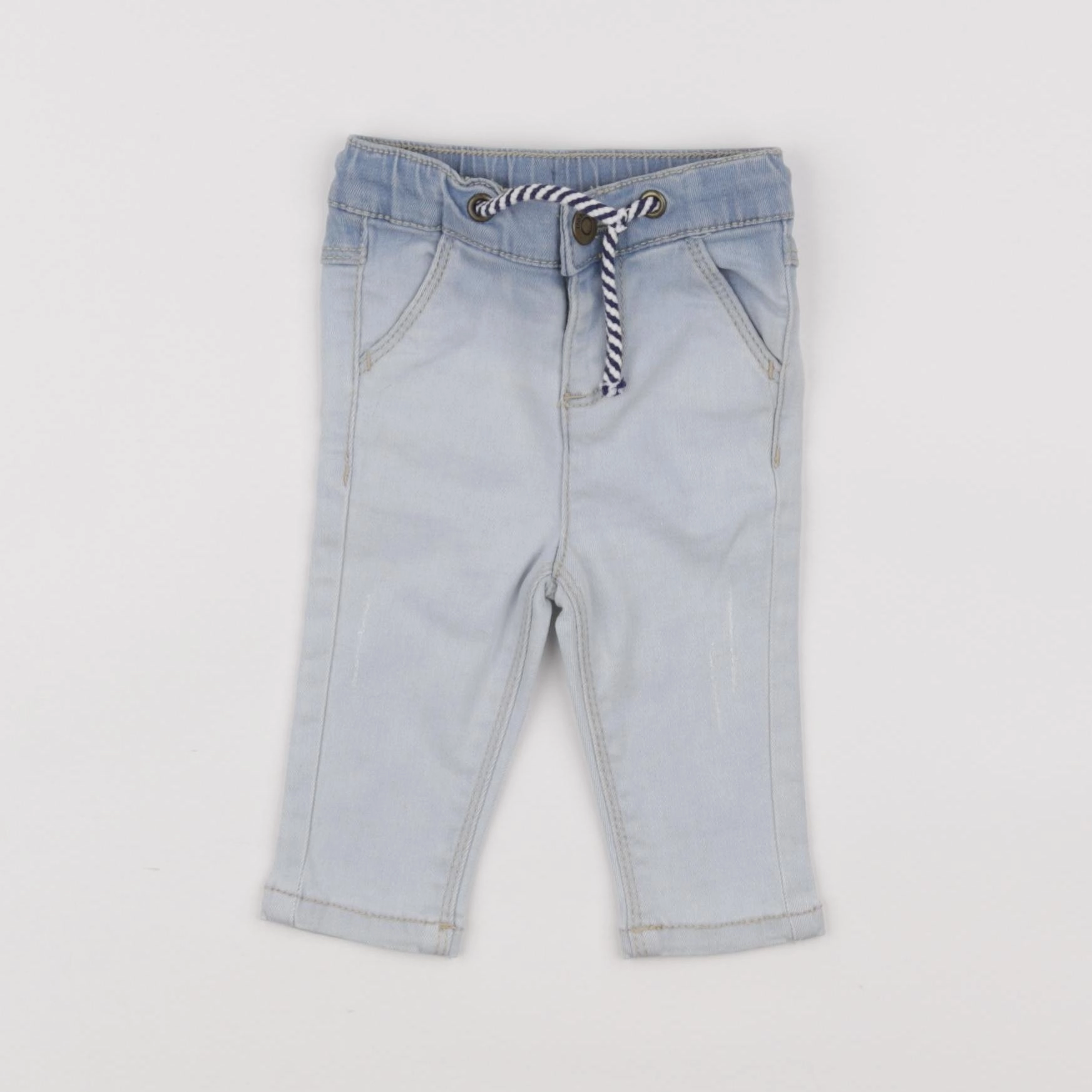 Tape à l'oeil - pantalon bleu - 3 mois