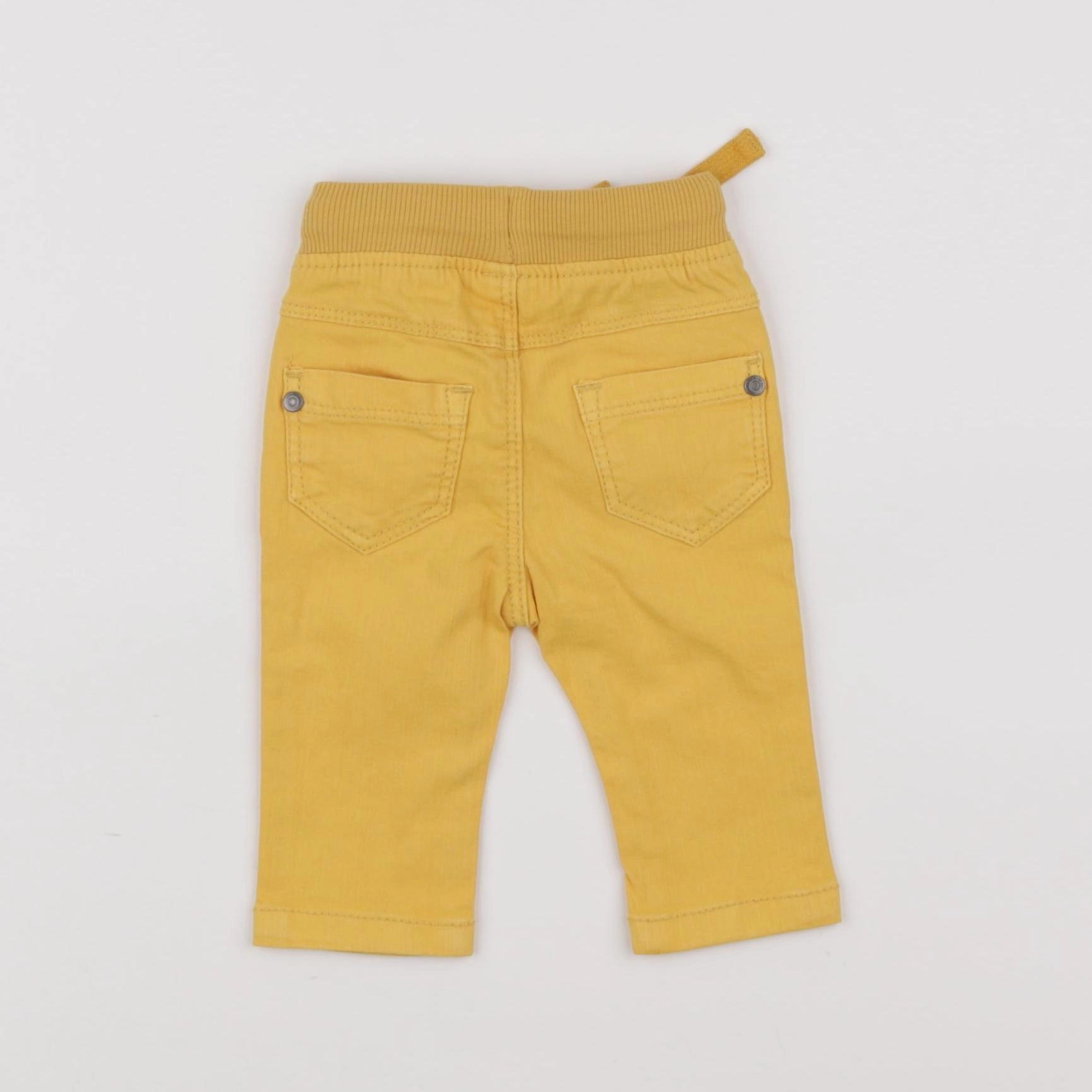 Tape à l'oeil - pantalon jaune - 3 mois