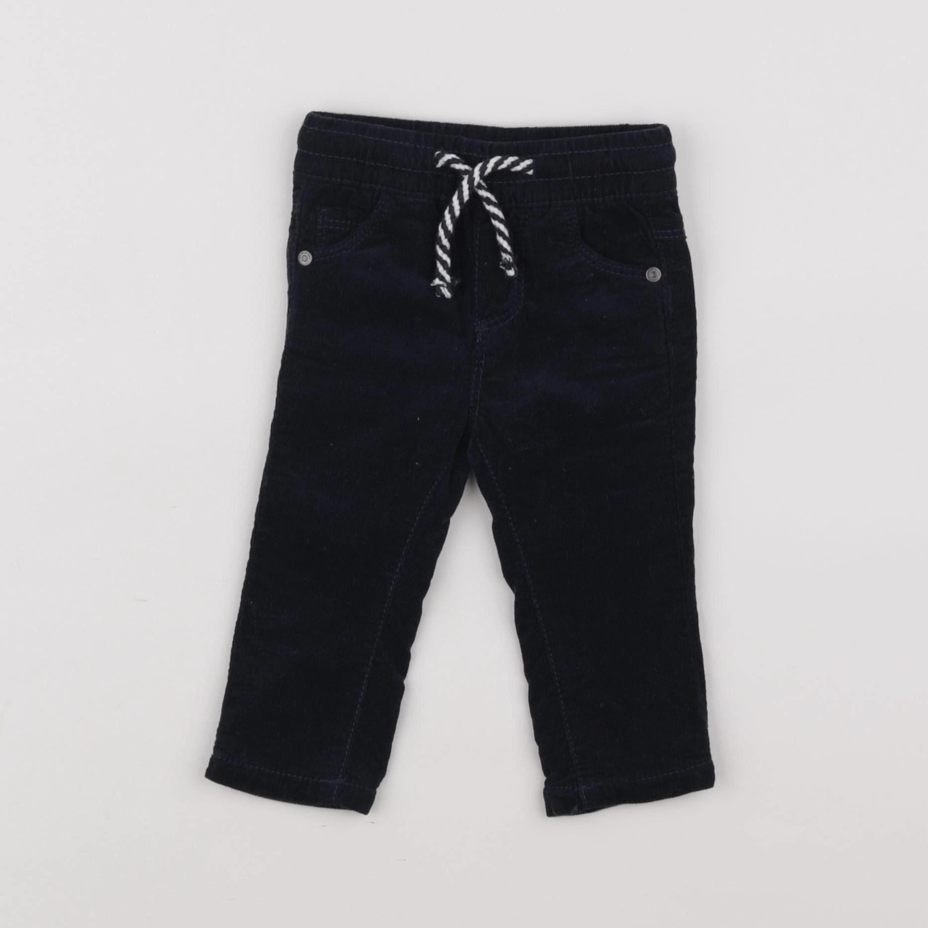 Tape à l'oeil - pantalon bleu - 3 mois