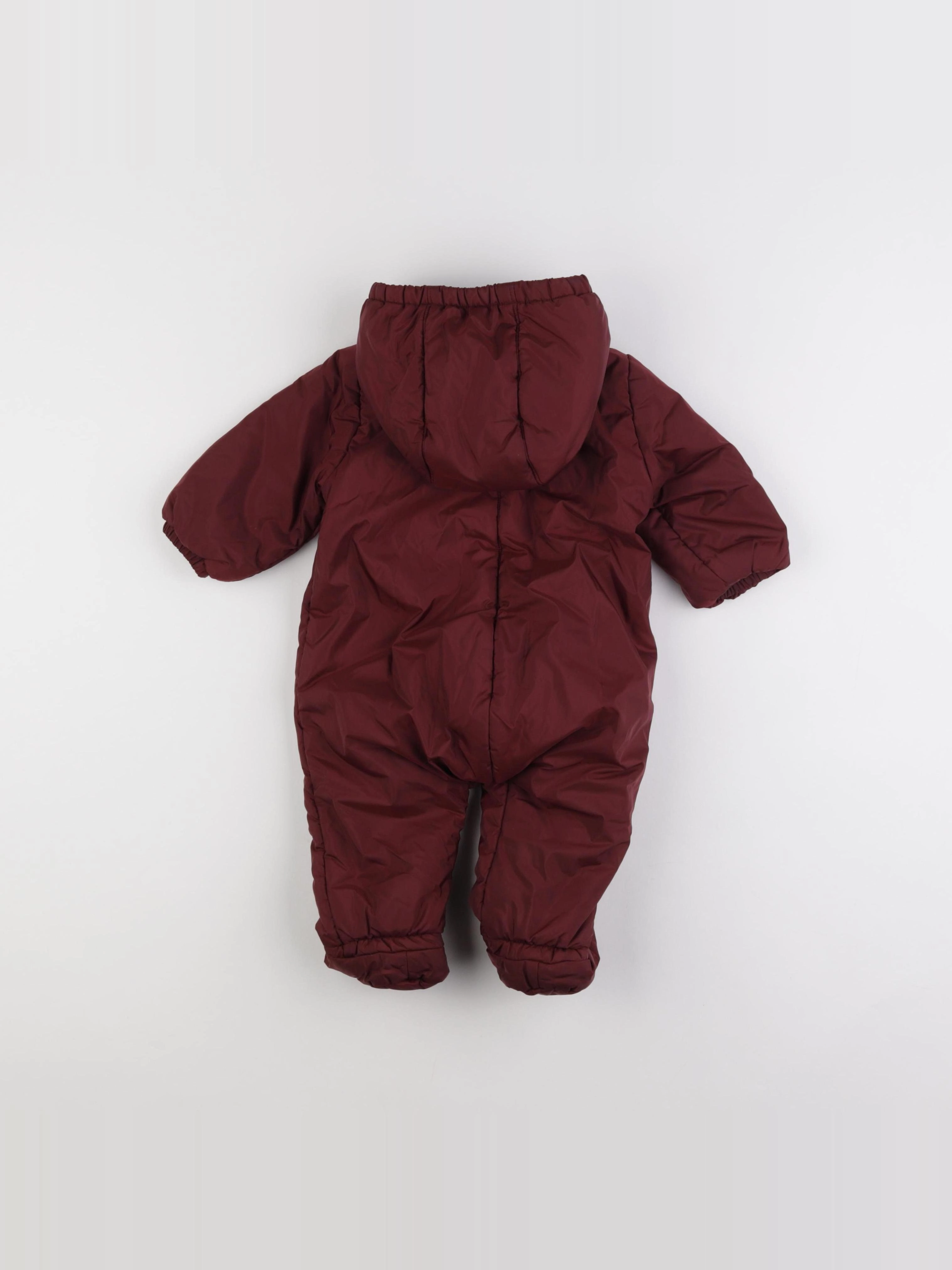 Petit Bateau - combi-pilote rouge - 12 mois