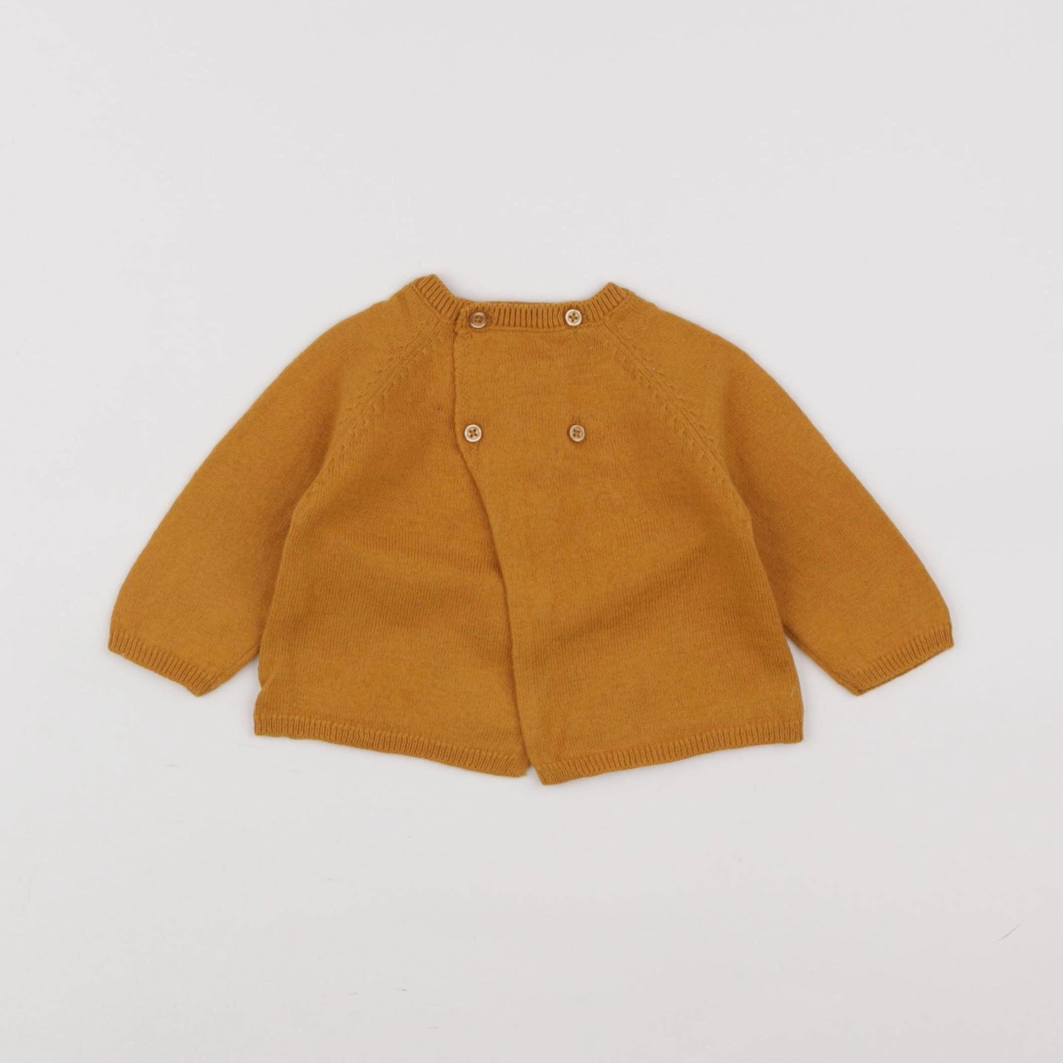 Boutchou - pull marron - 3 mois