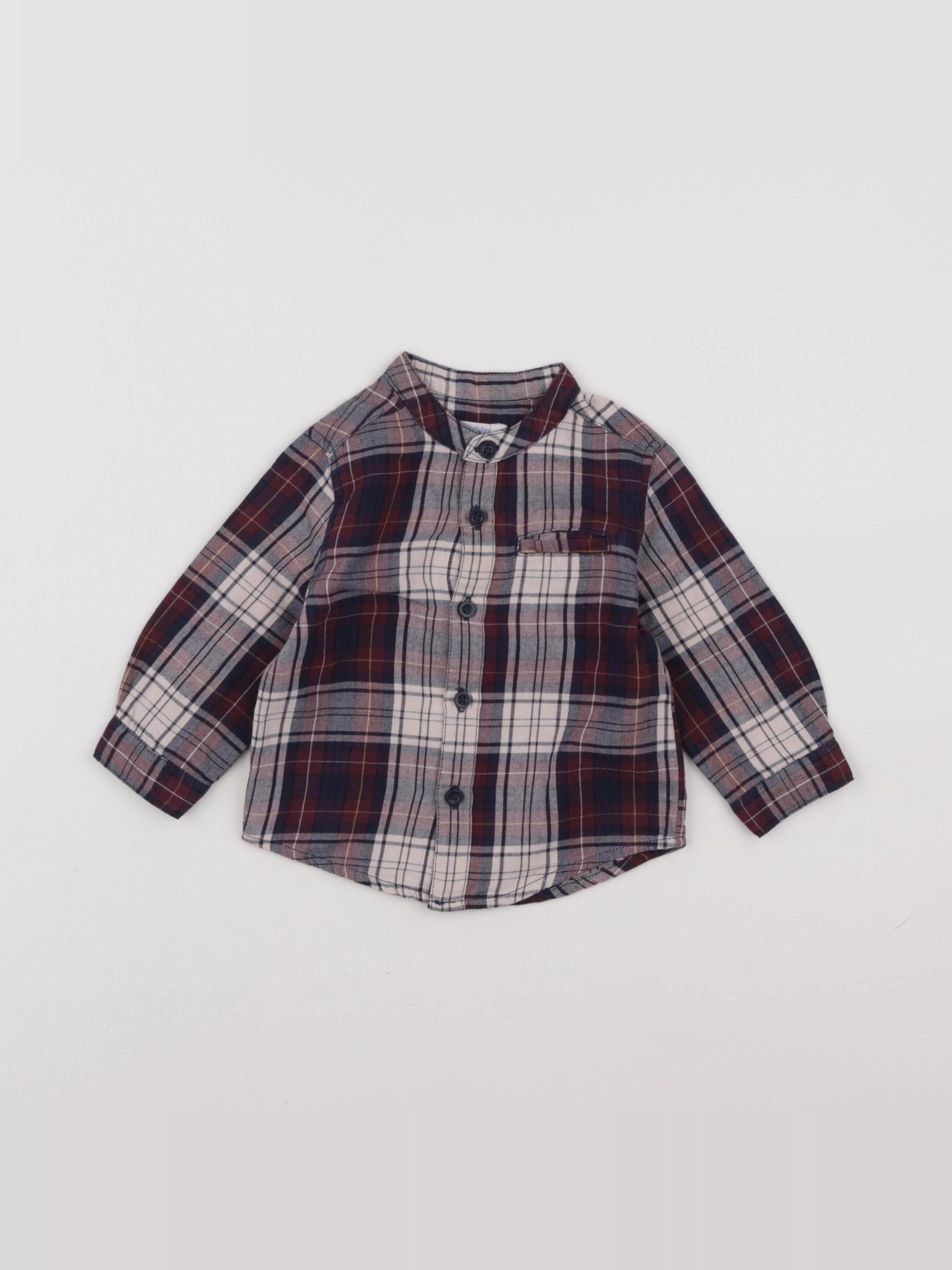 Boutchou - chemise multicolore - 6 mois