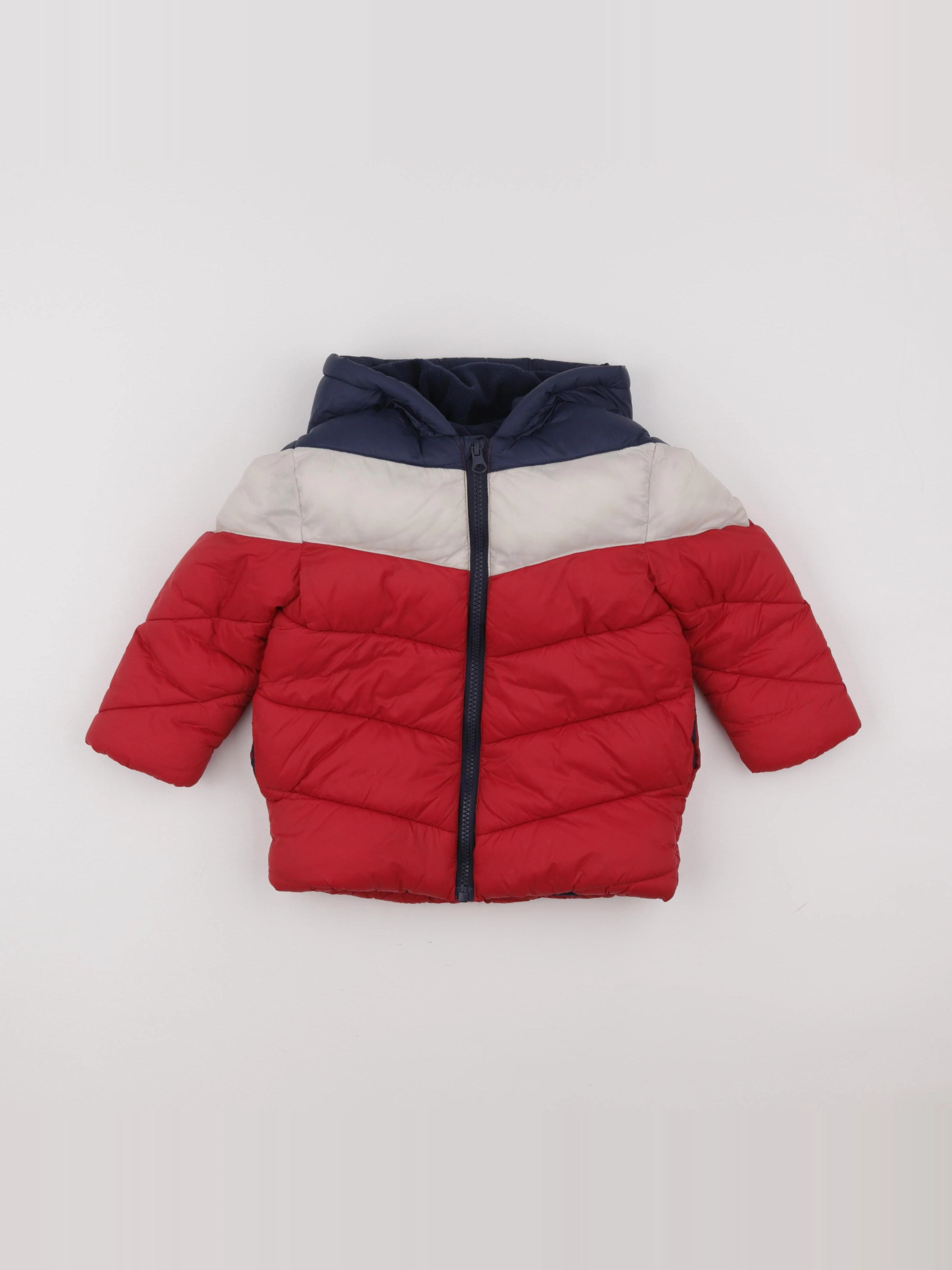 Boutchou - doudoune multicolore - 24 mois