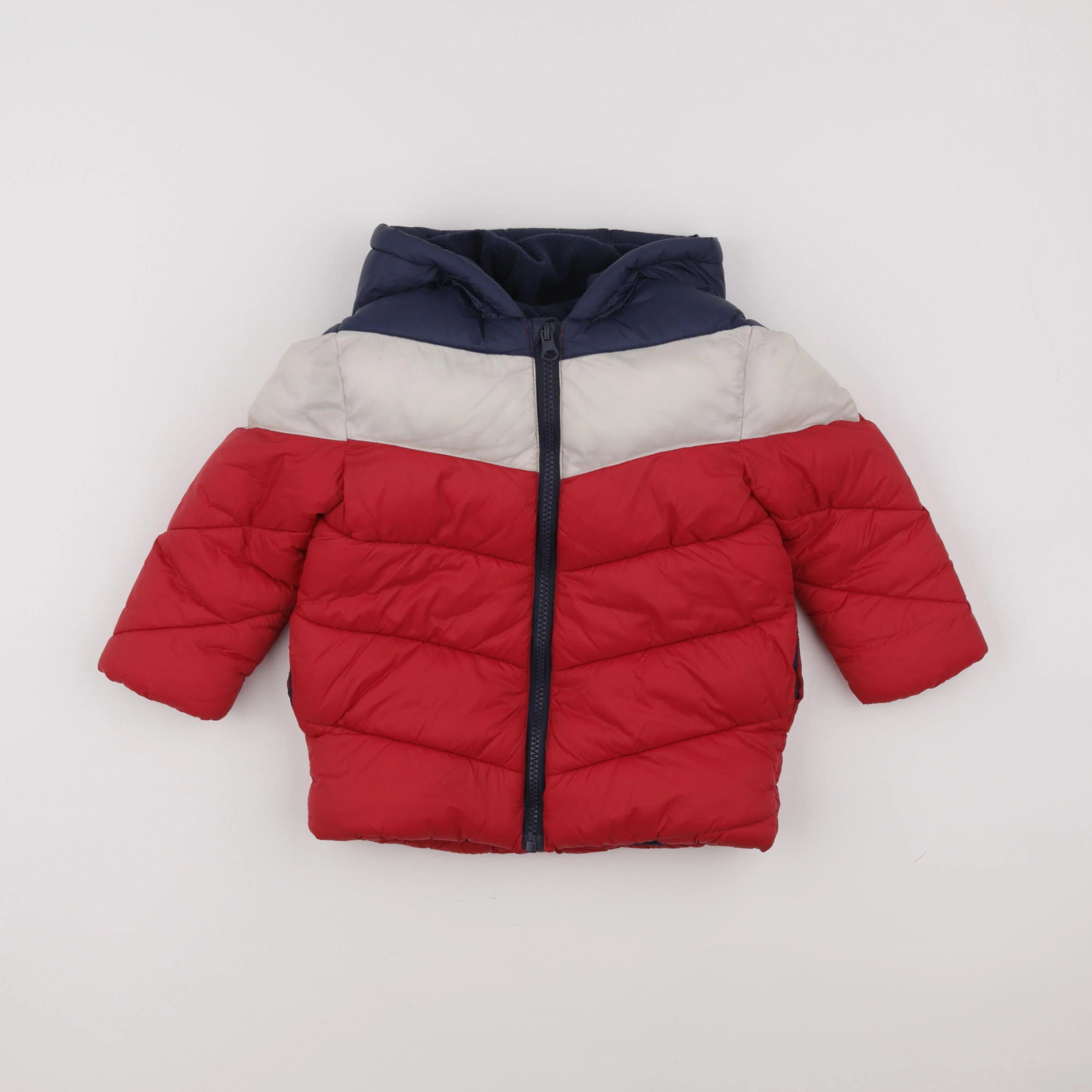 Boutchou - doudoune multicolore - 24 mois