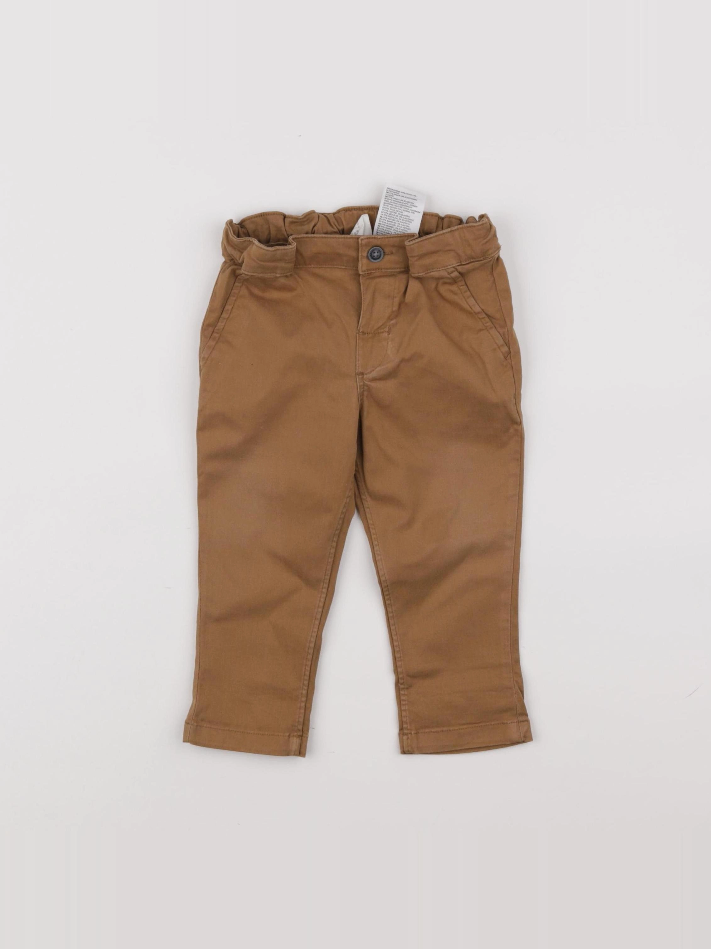 H&M - pantalon marron - 12 mois