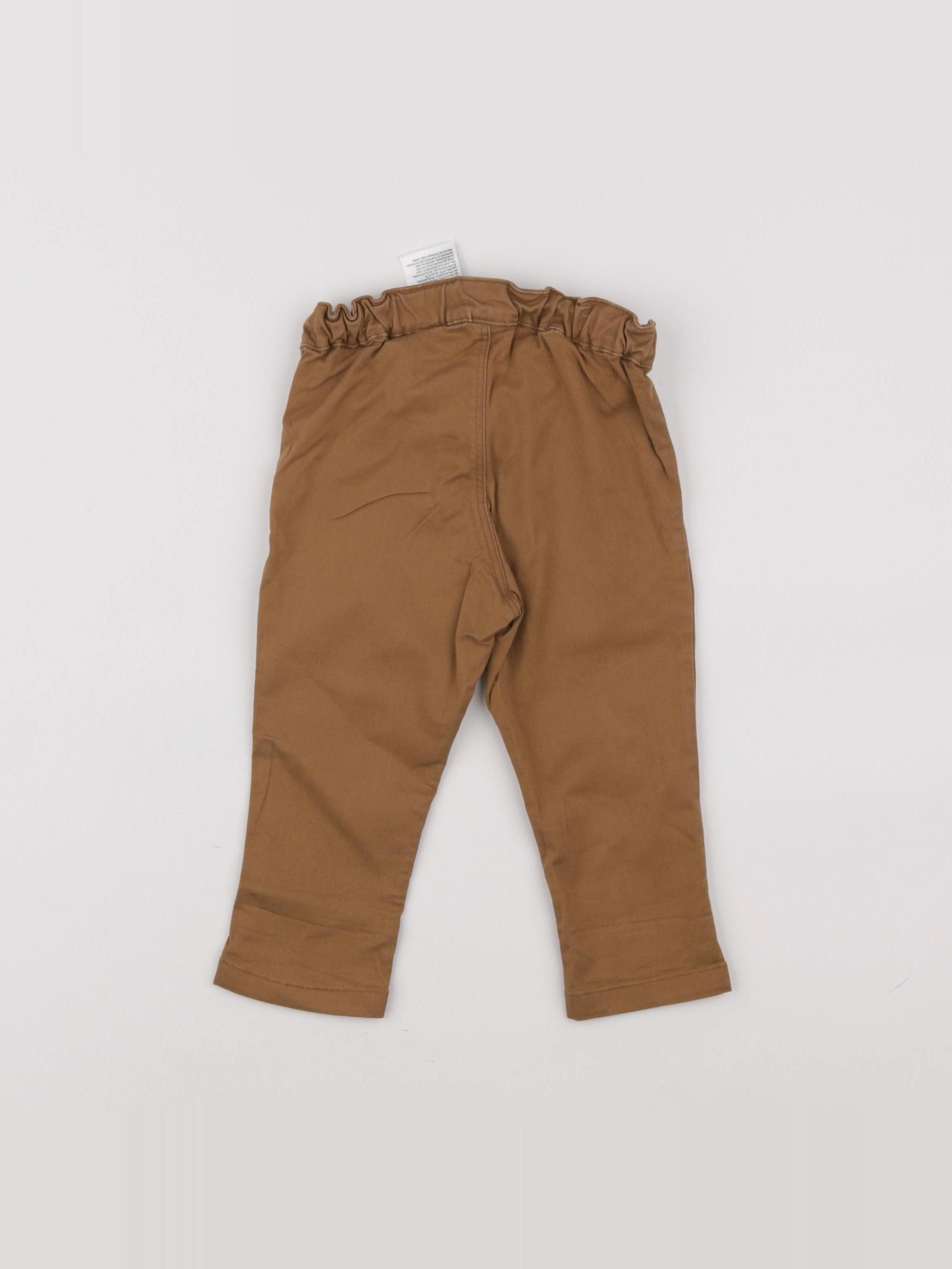H&M - pantalon marron - 12 mois