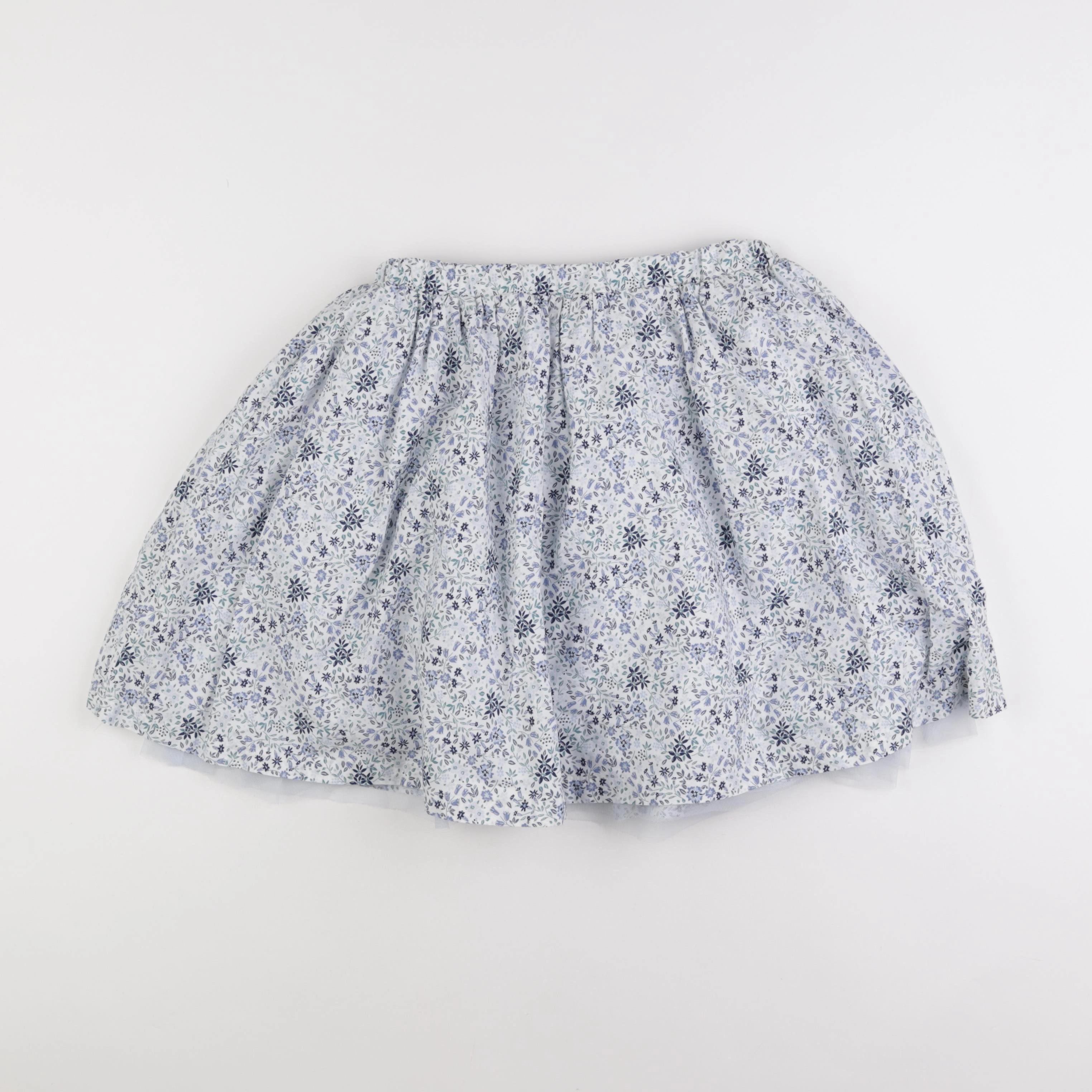 Vertbaudet - jupe bleu, blanc - 12 ans