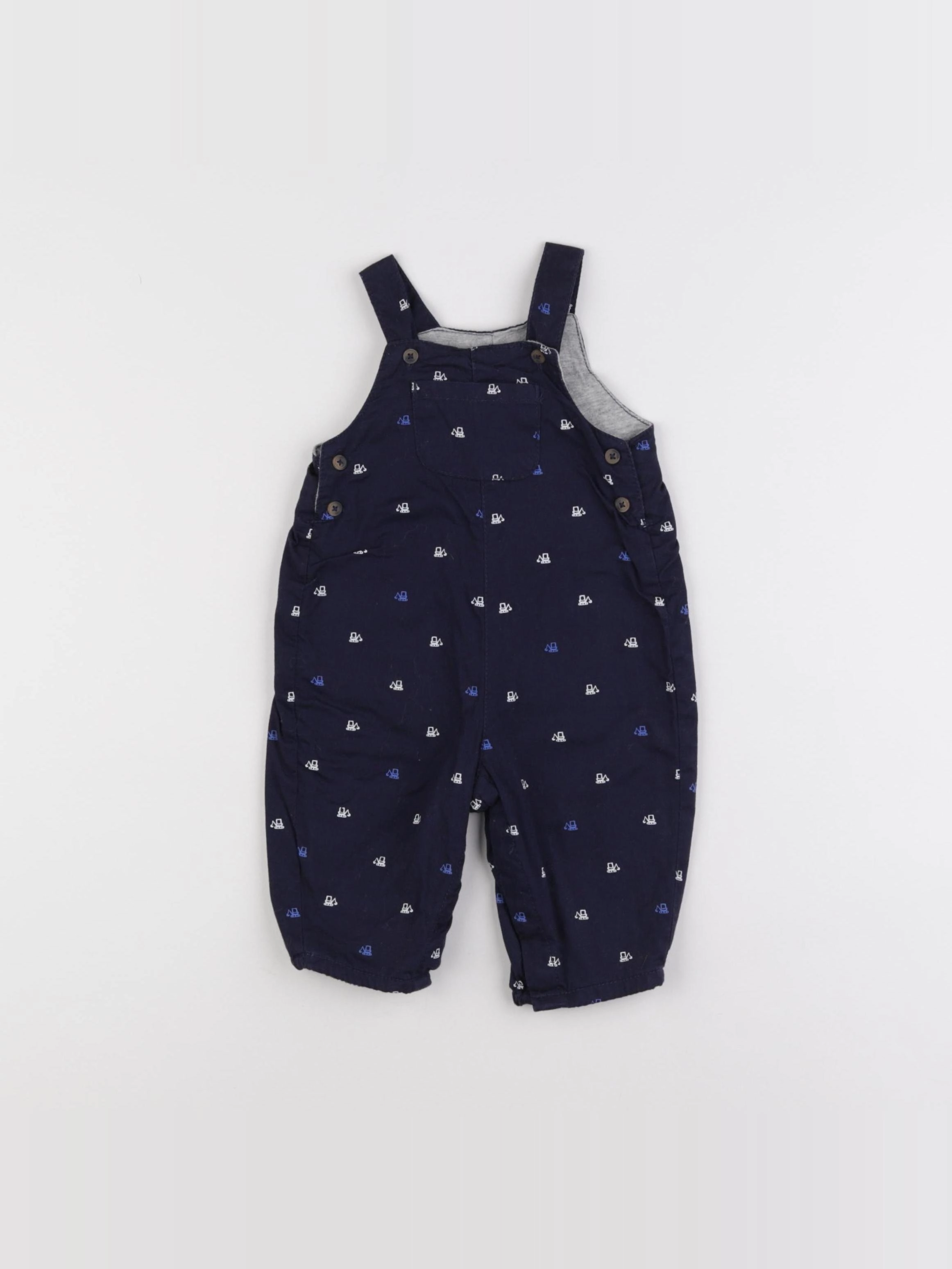 Boutchou - salopette bleu - 3 mois
