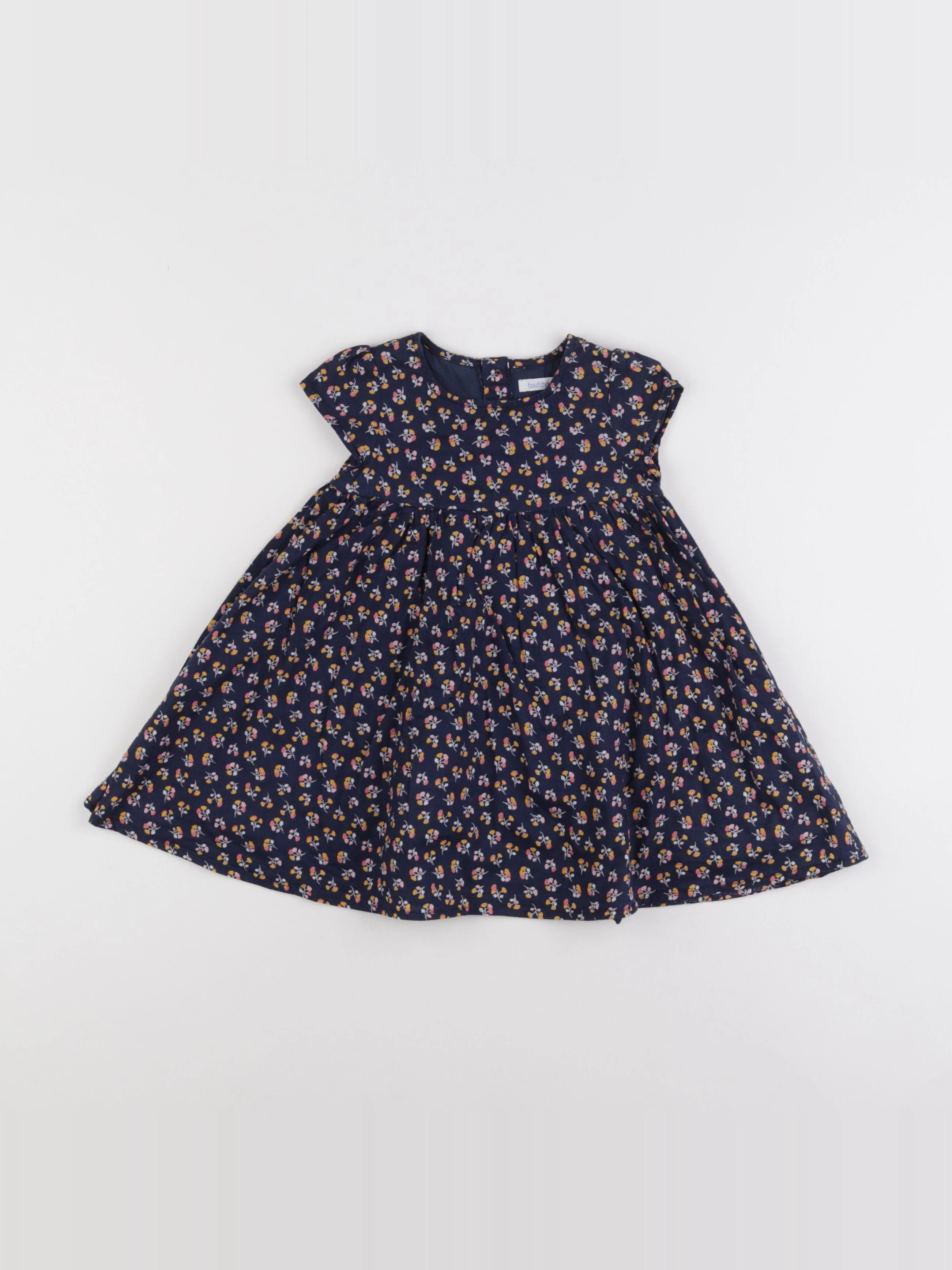 Boutchou - robe bleu - 12 mois