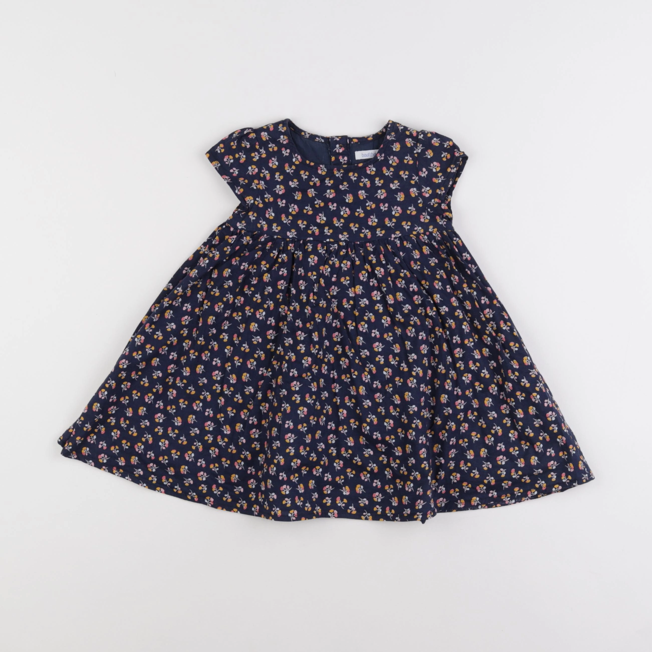 Boutchou - robe bleu - 12 mois