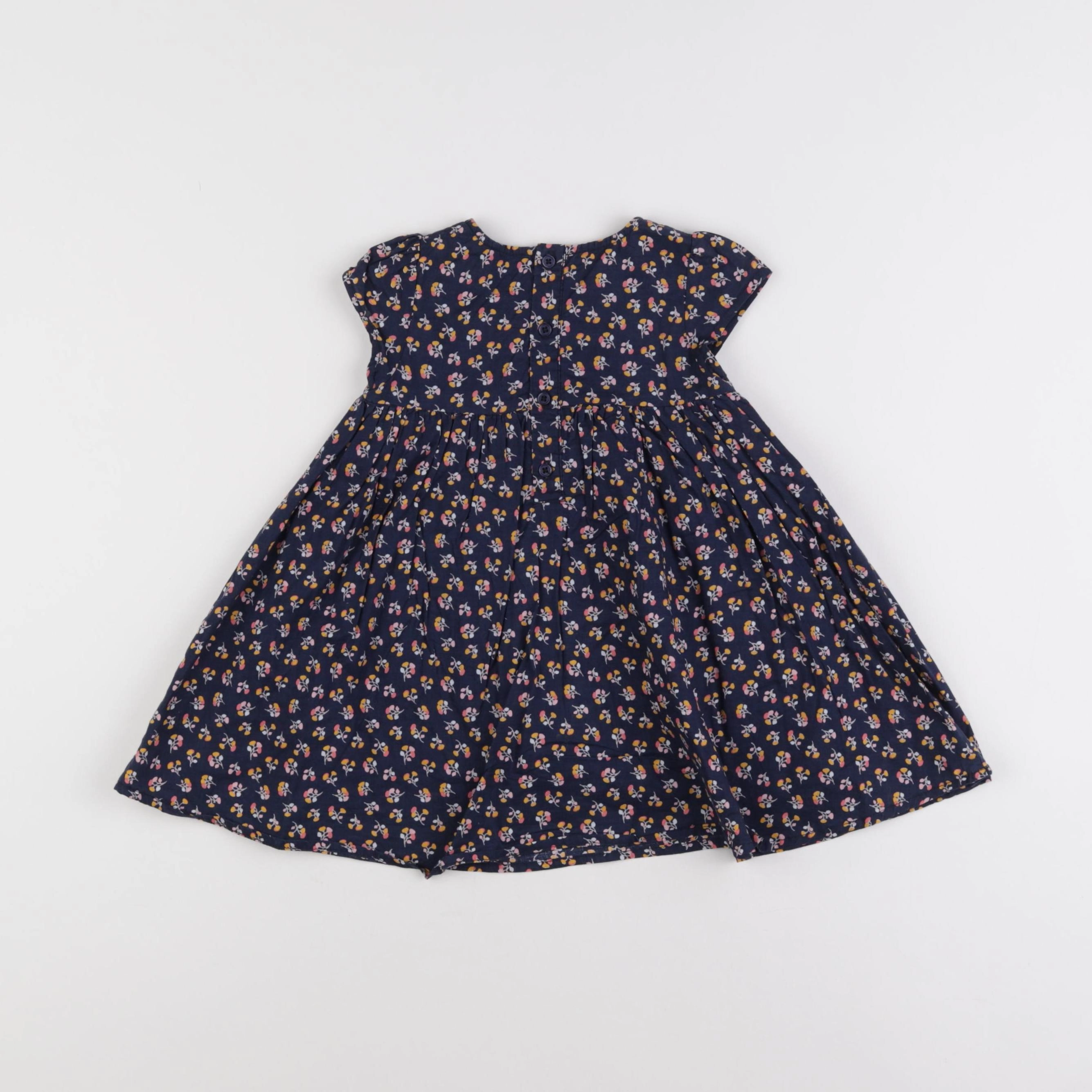 Boutchou - robe bleu - 12 mois