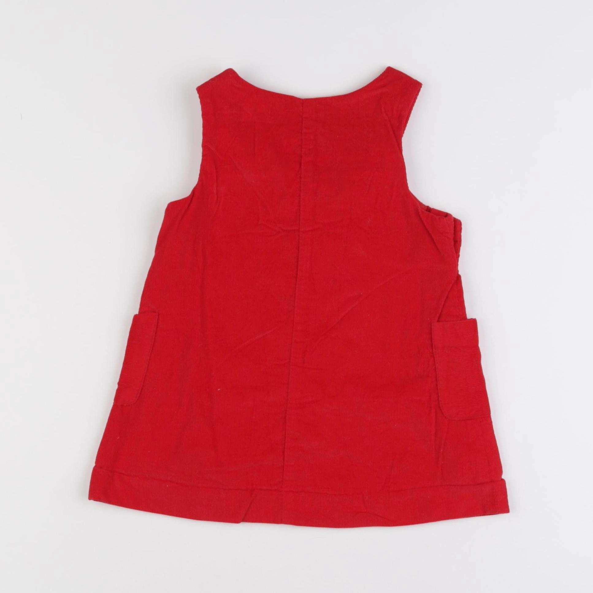 Jacadi - robe rouge - 12 mois
