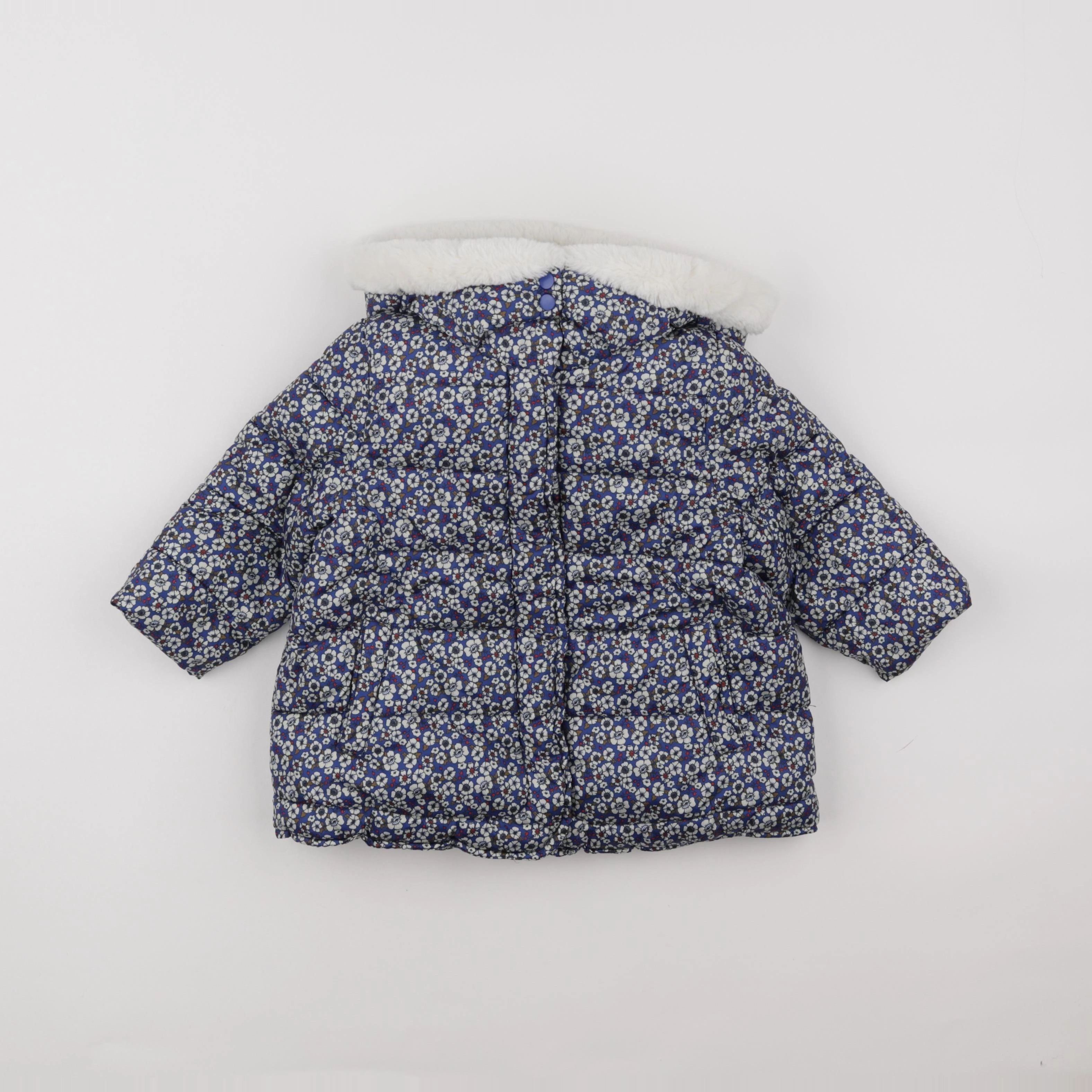 Boutchou - doudoune bleu - 18 mois