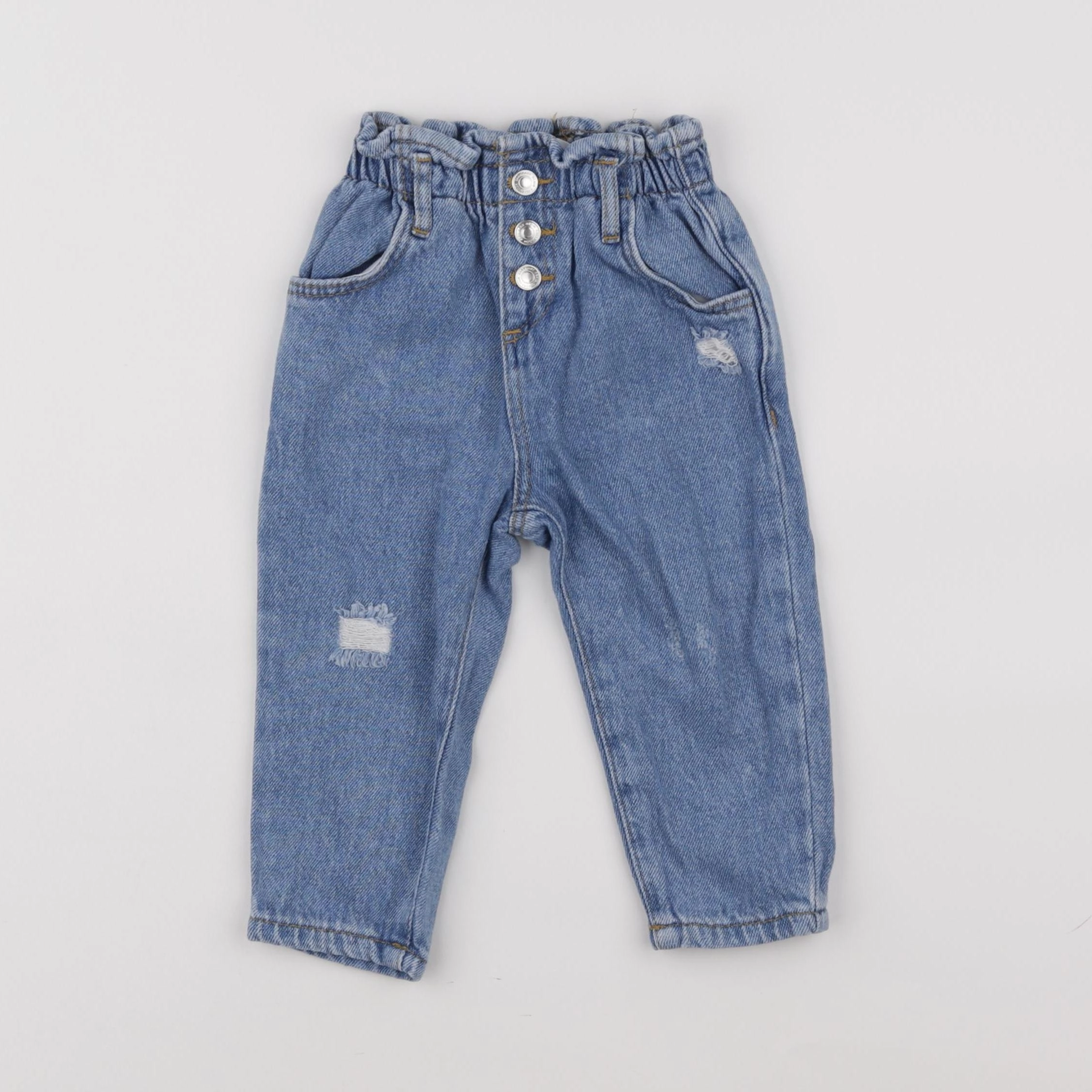 Zara - jean bleu - 12/18 mois