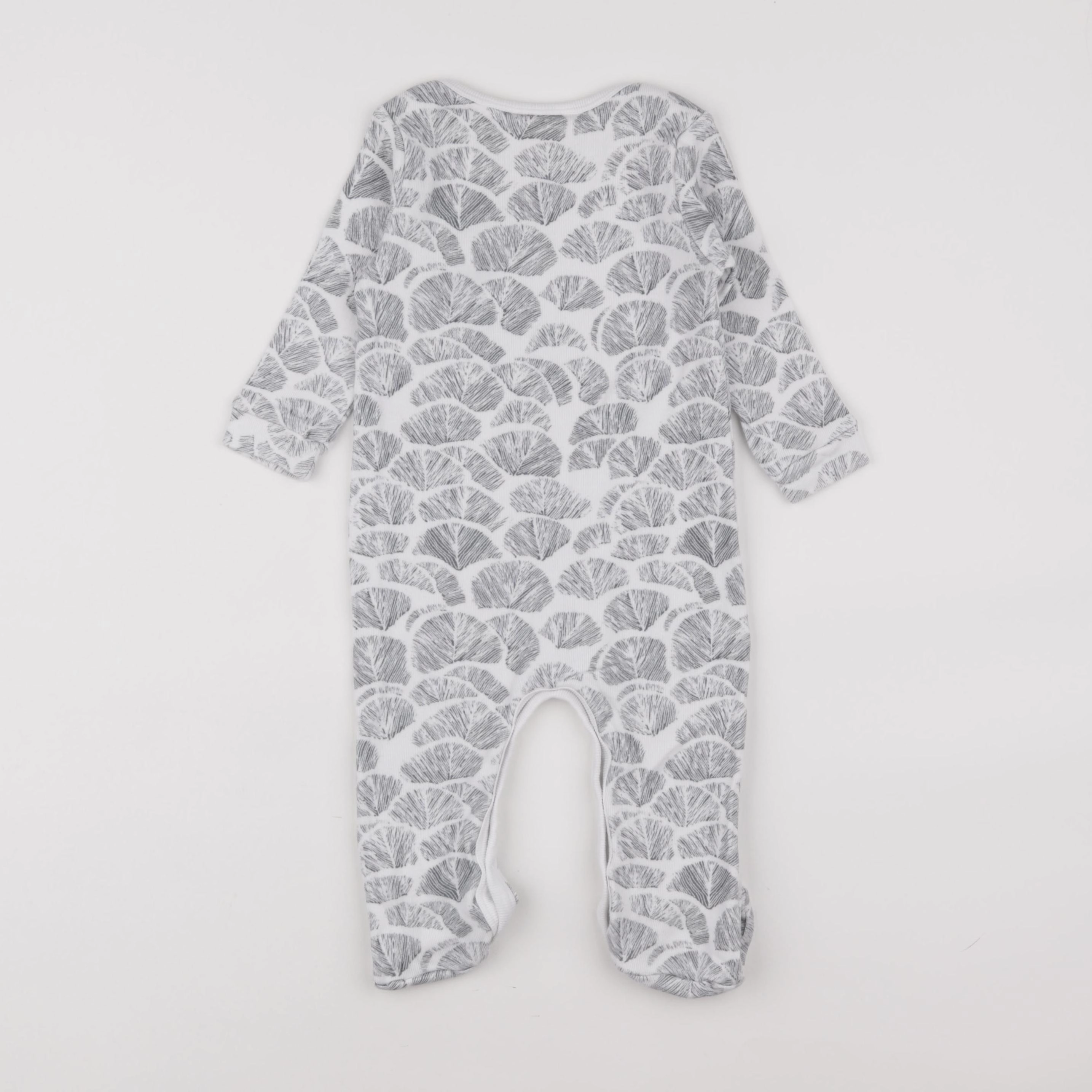 Moumout' - pyjama coton gris - 12 mois