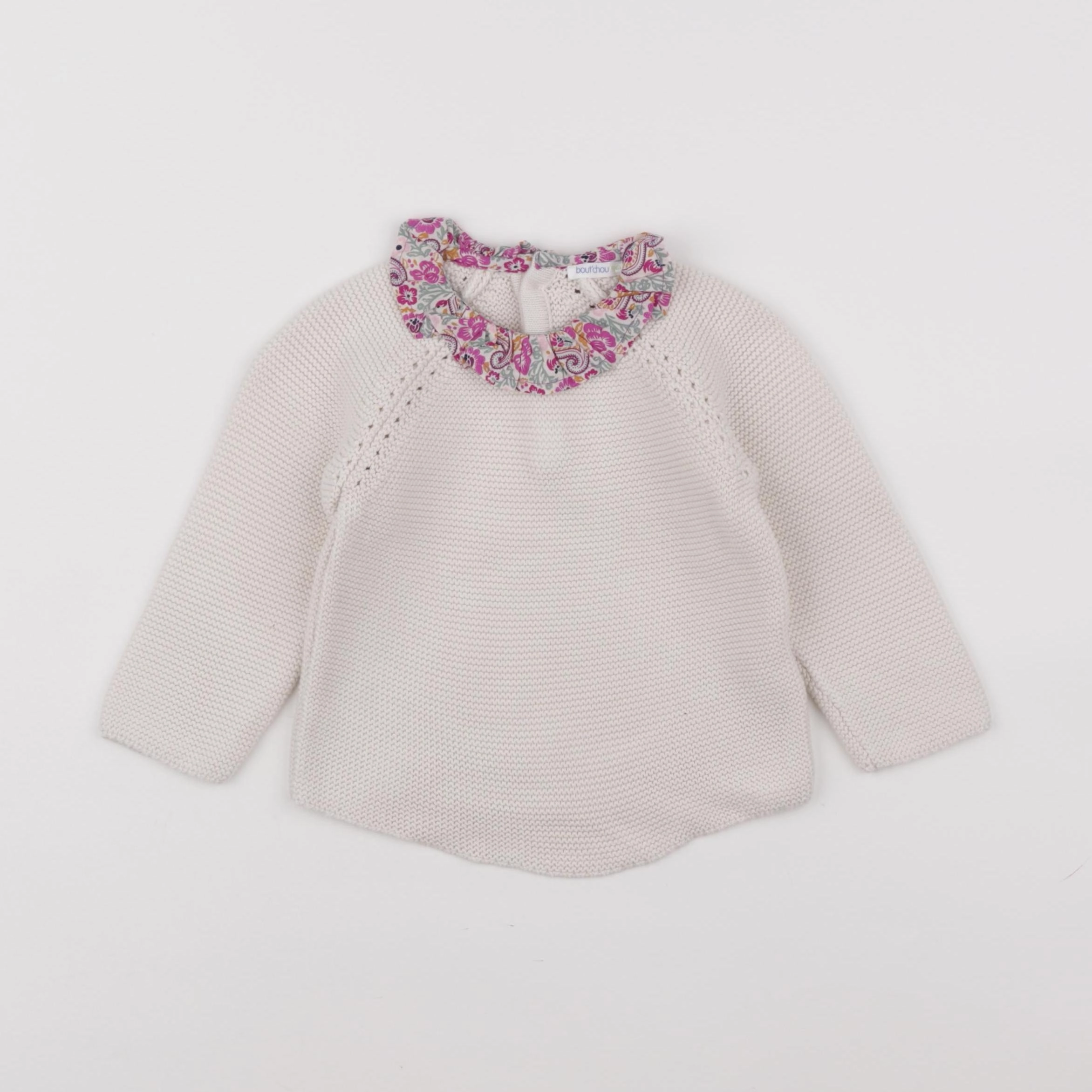 Boutchou - pull beige - 18 mois
