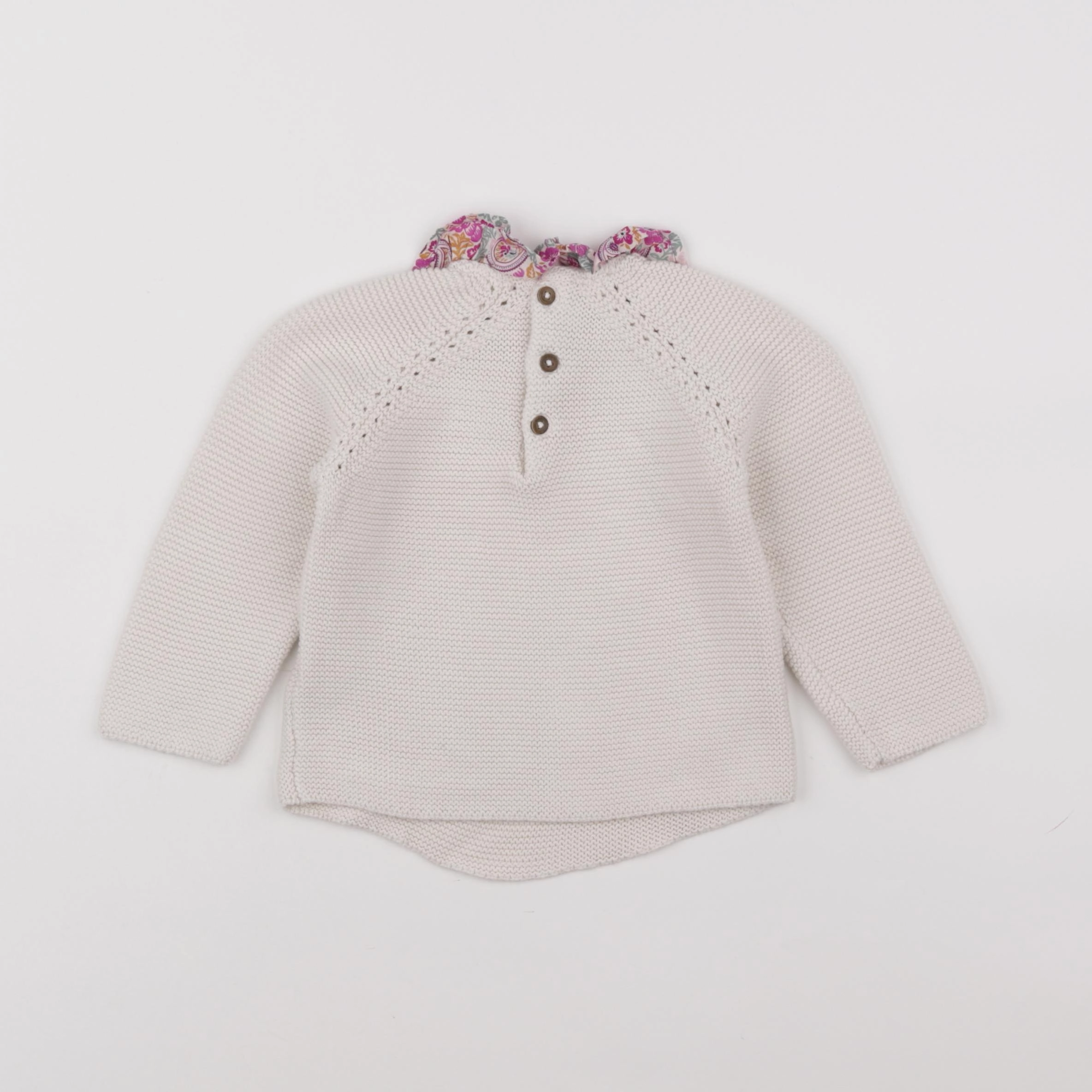 Boutchou - pull beige - 18 mois