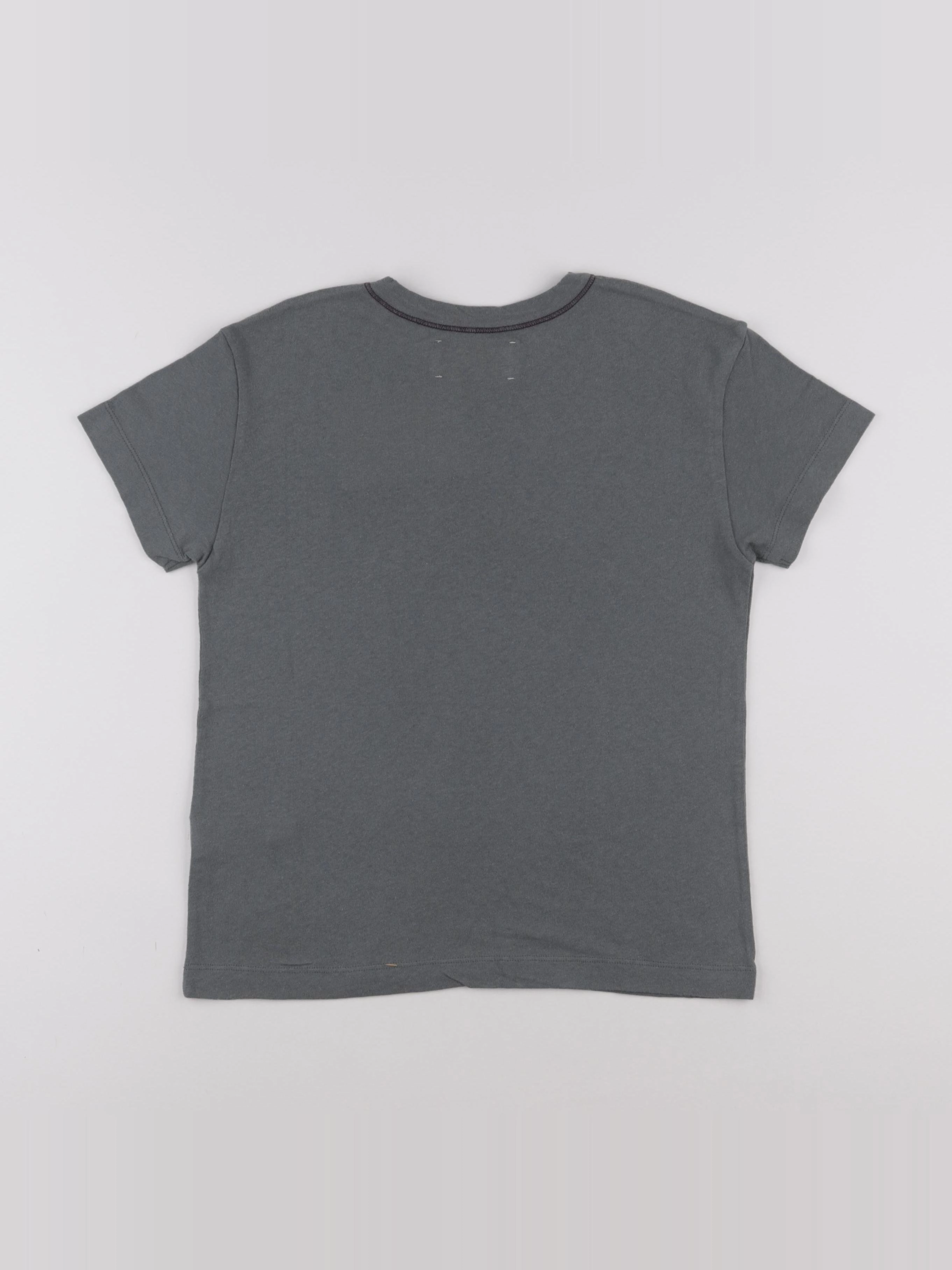 The animals observatory - Tee-shirt Rooster Gris - 10 ans