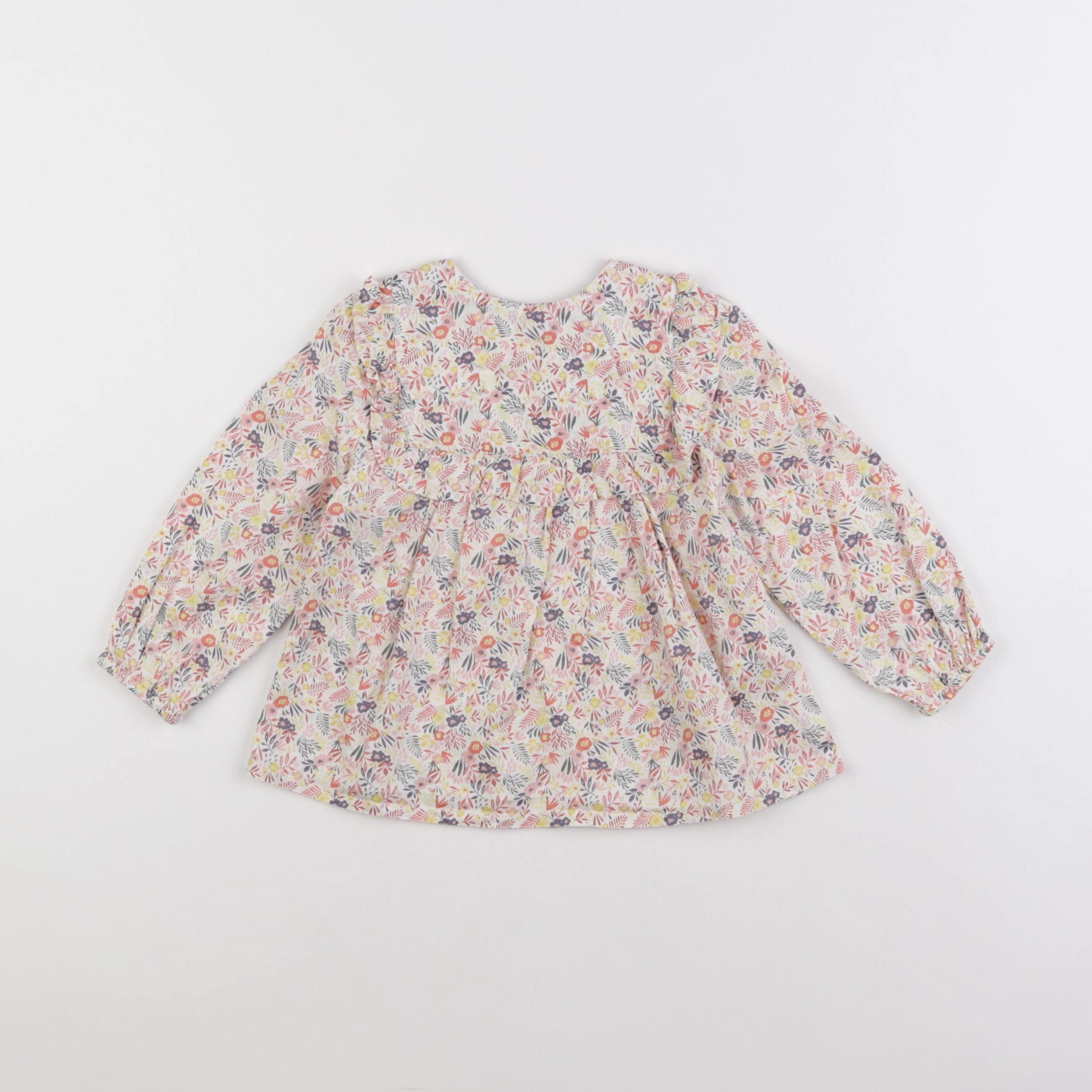 Tape à l'oeil - blouse multicolore - 18 mois