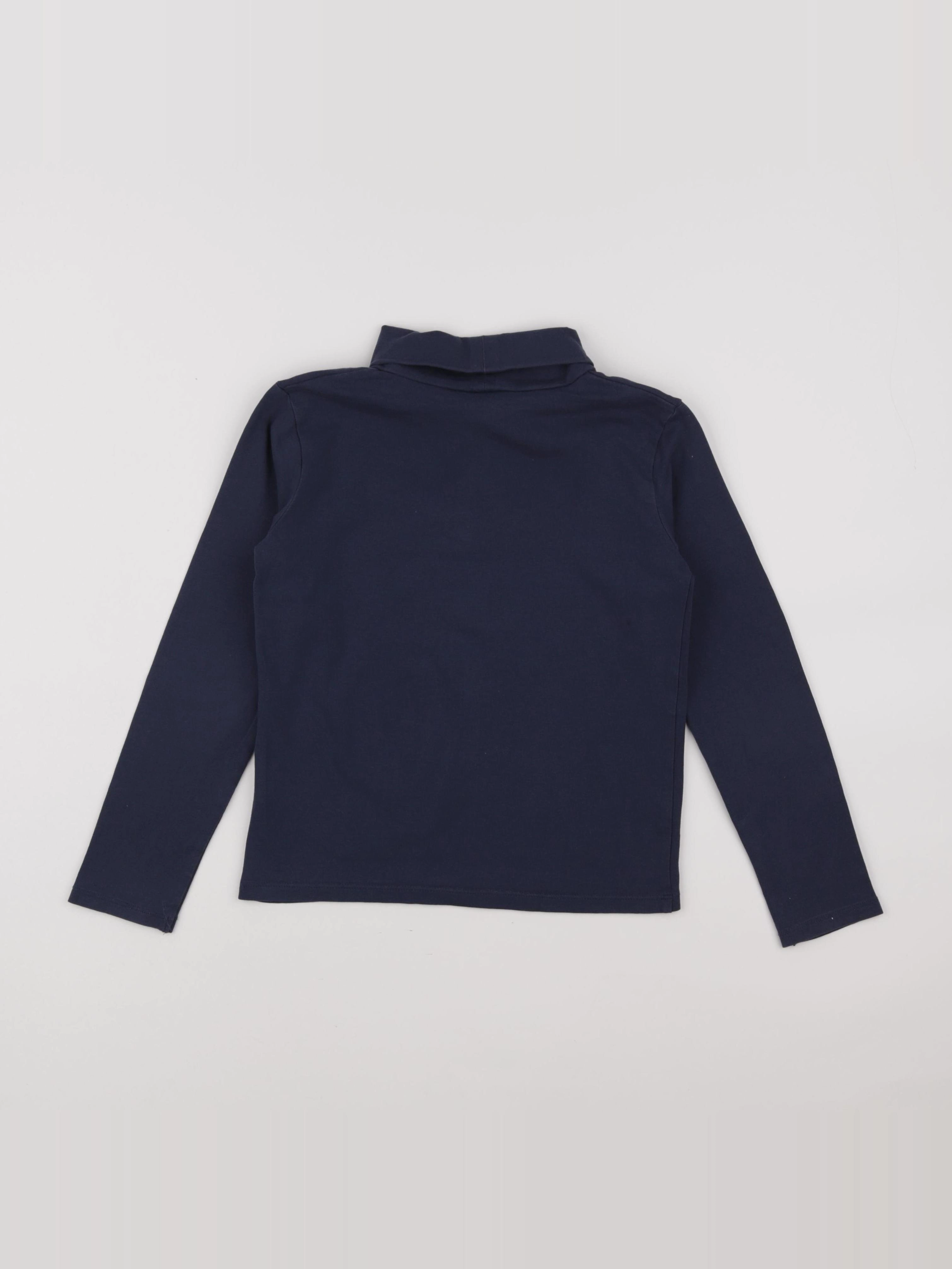 Vertbaudet - sous-pull bleu - 8 ans