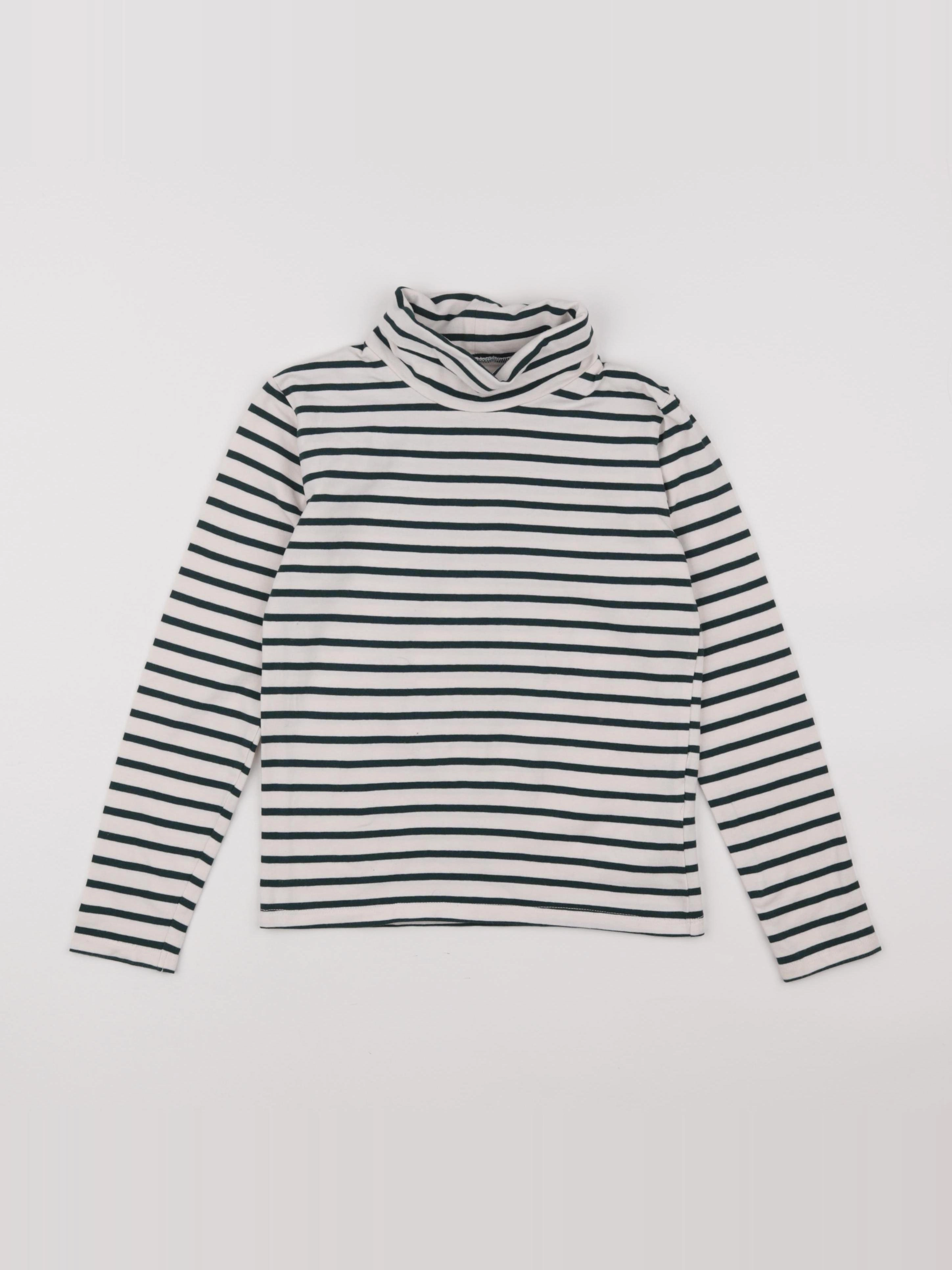 Vertbaudet - sous-pull blanc - 8 ans