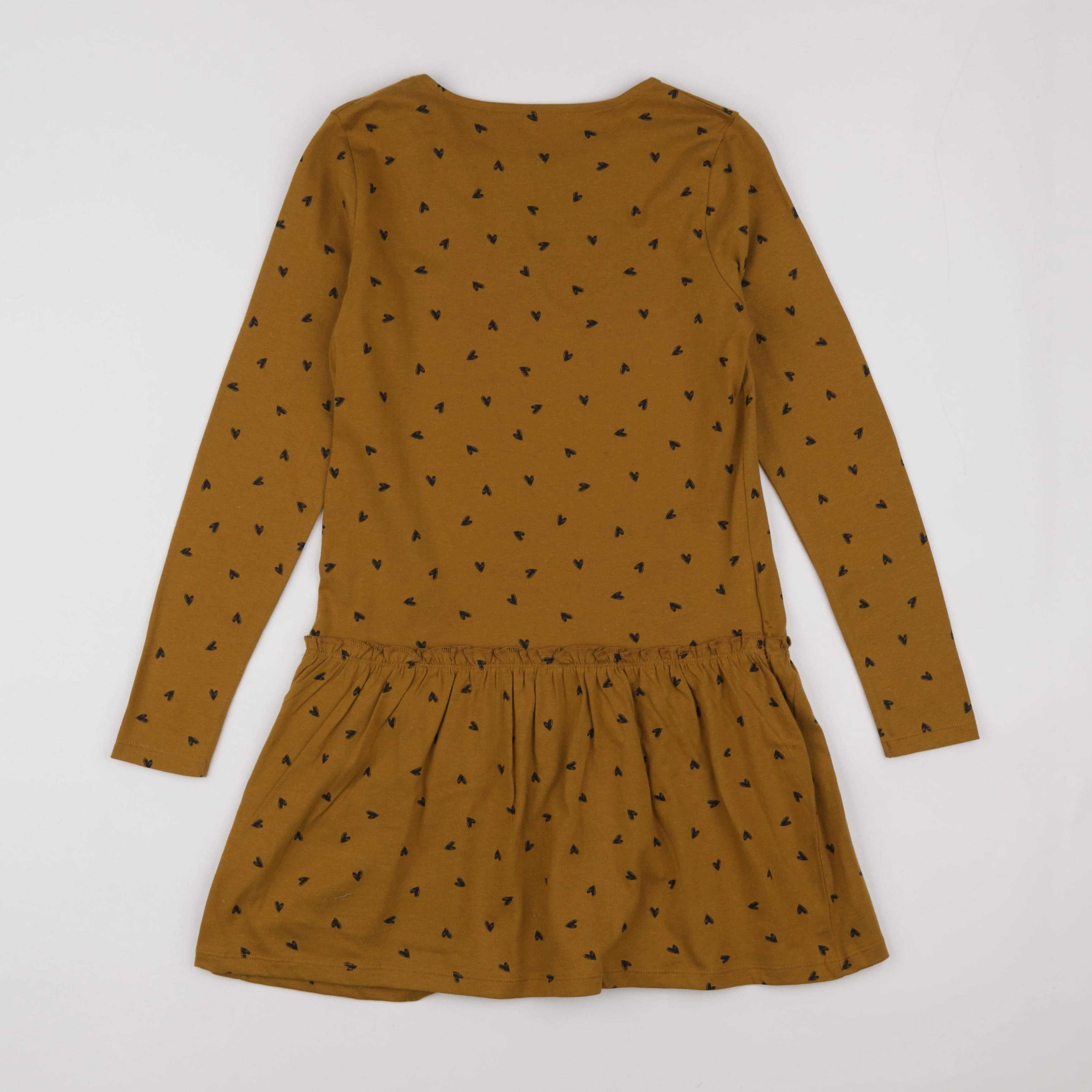 Vertbaudet - robe marron - 10 ans