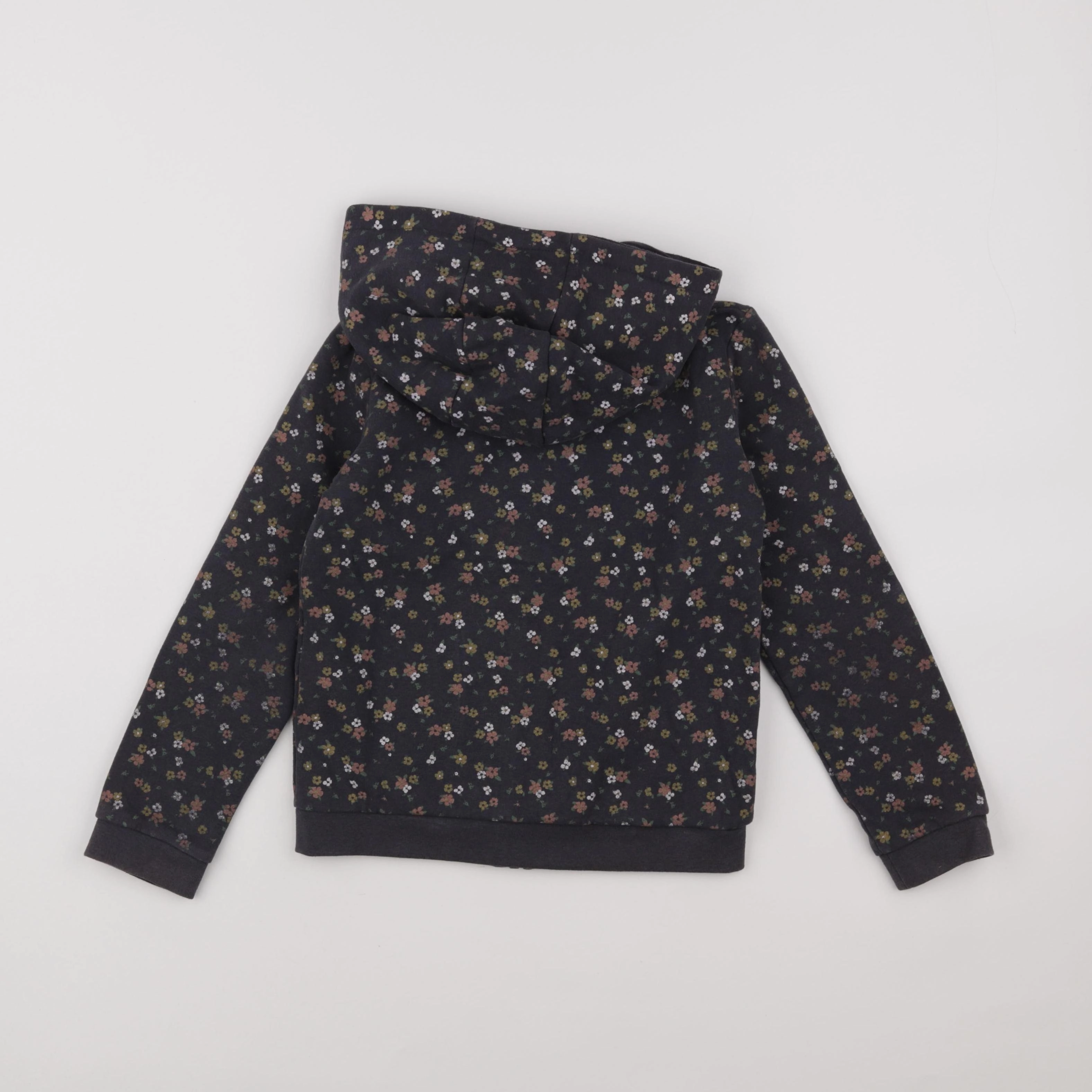 Vertbaudet - sweat gris - 8 ans