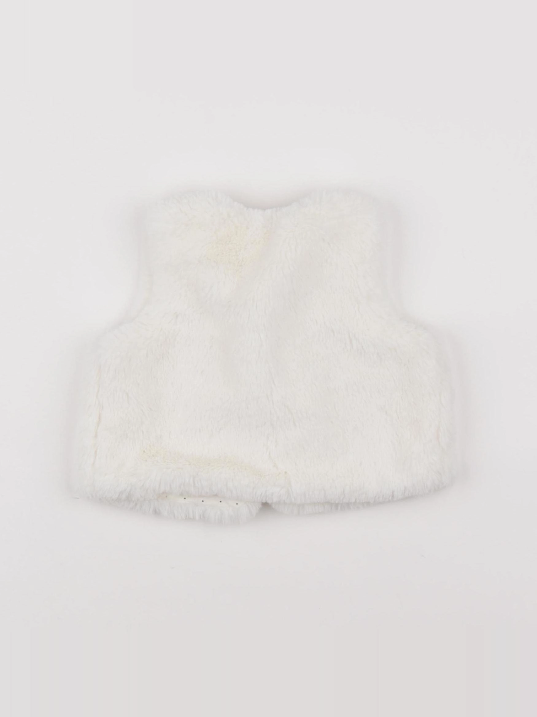 Boutchou - gilet blanc - 6 mois