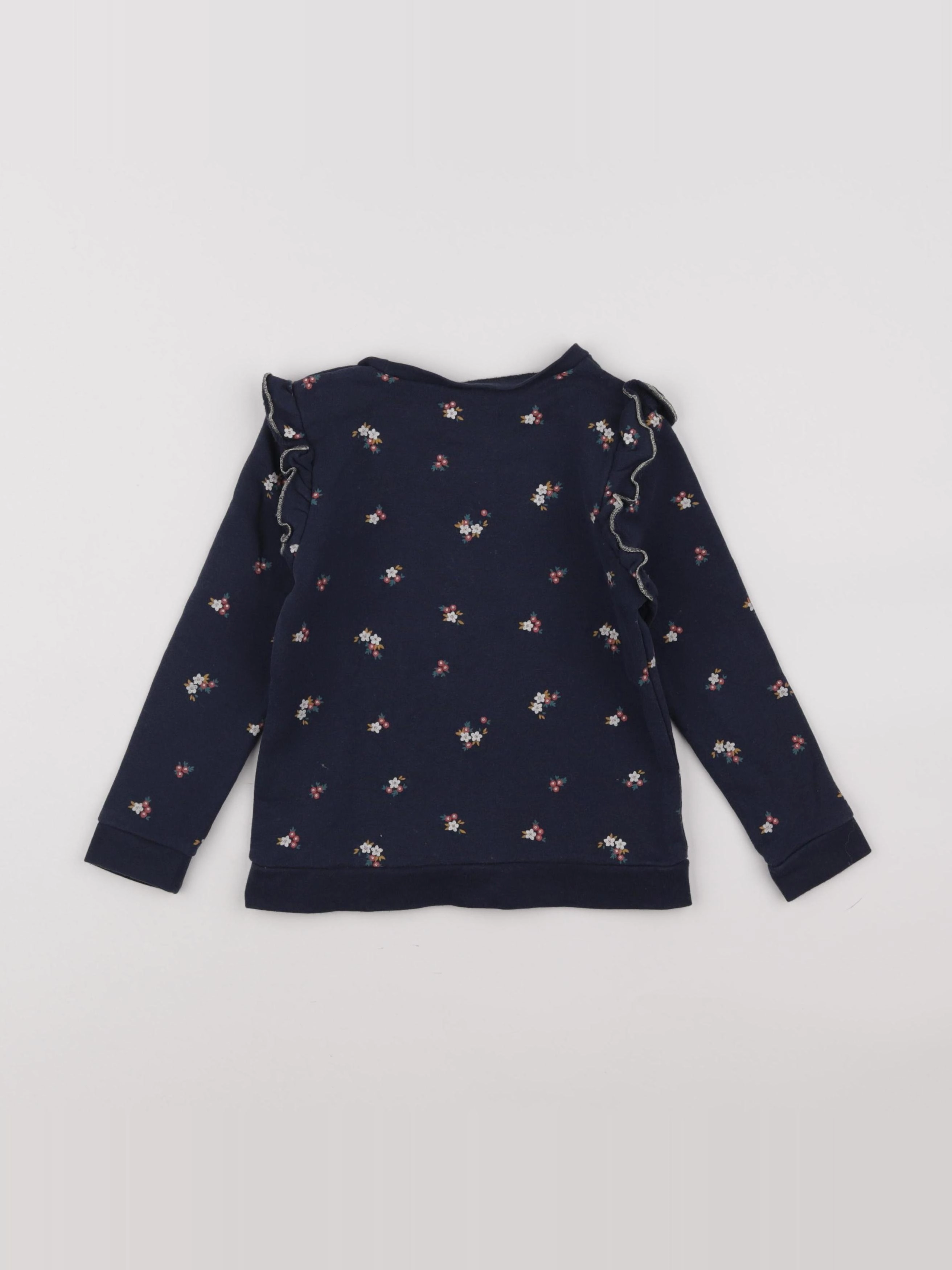Vertbaudet - sweat bleu - 5 ans