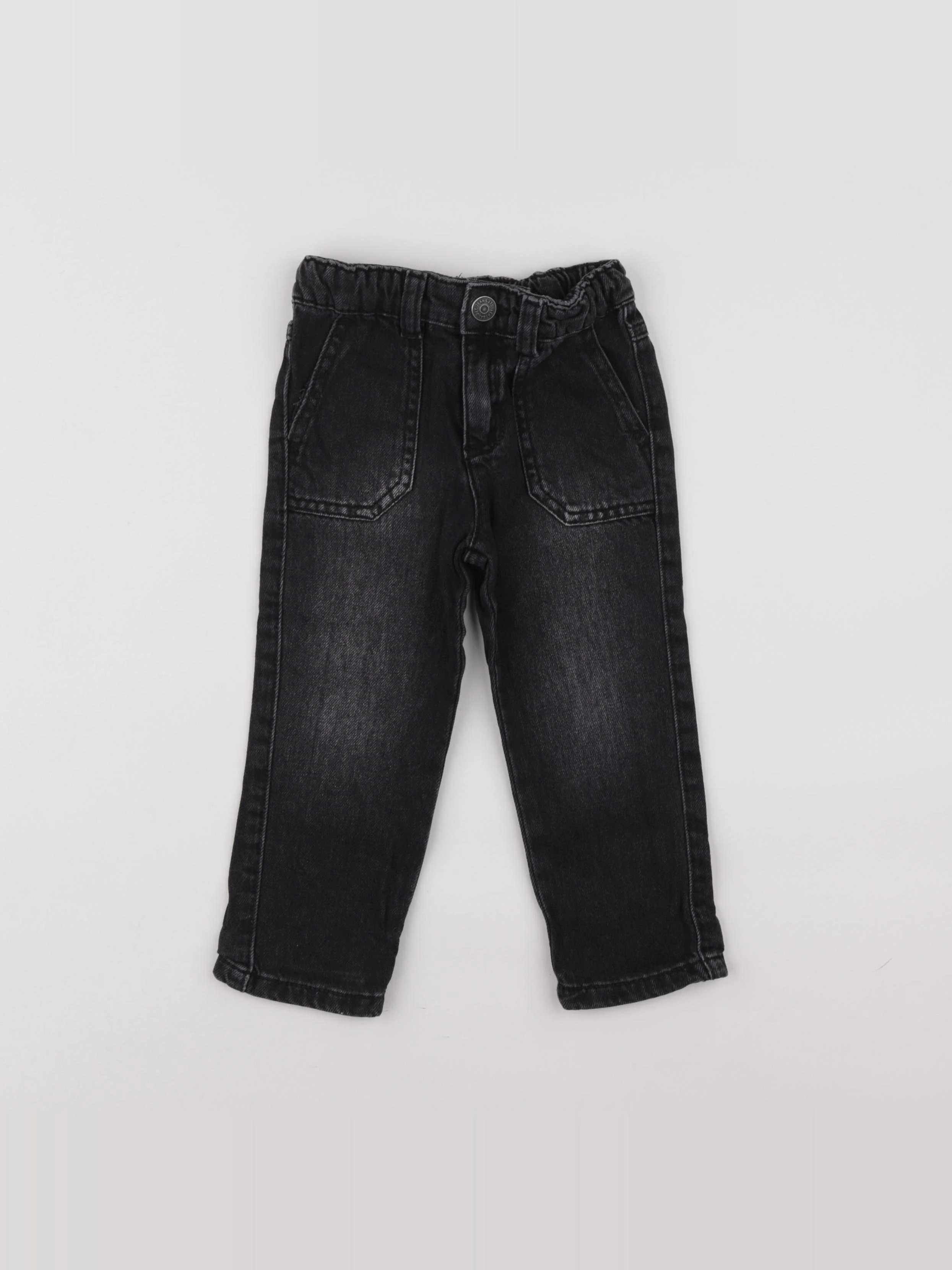 Vertbaudet - jean gris - 2 ans