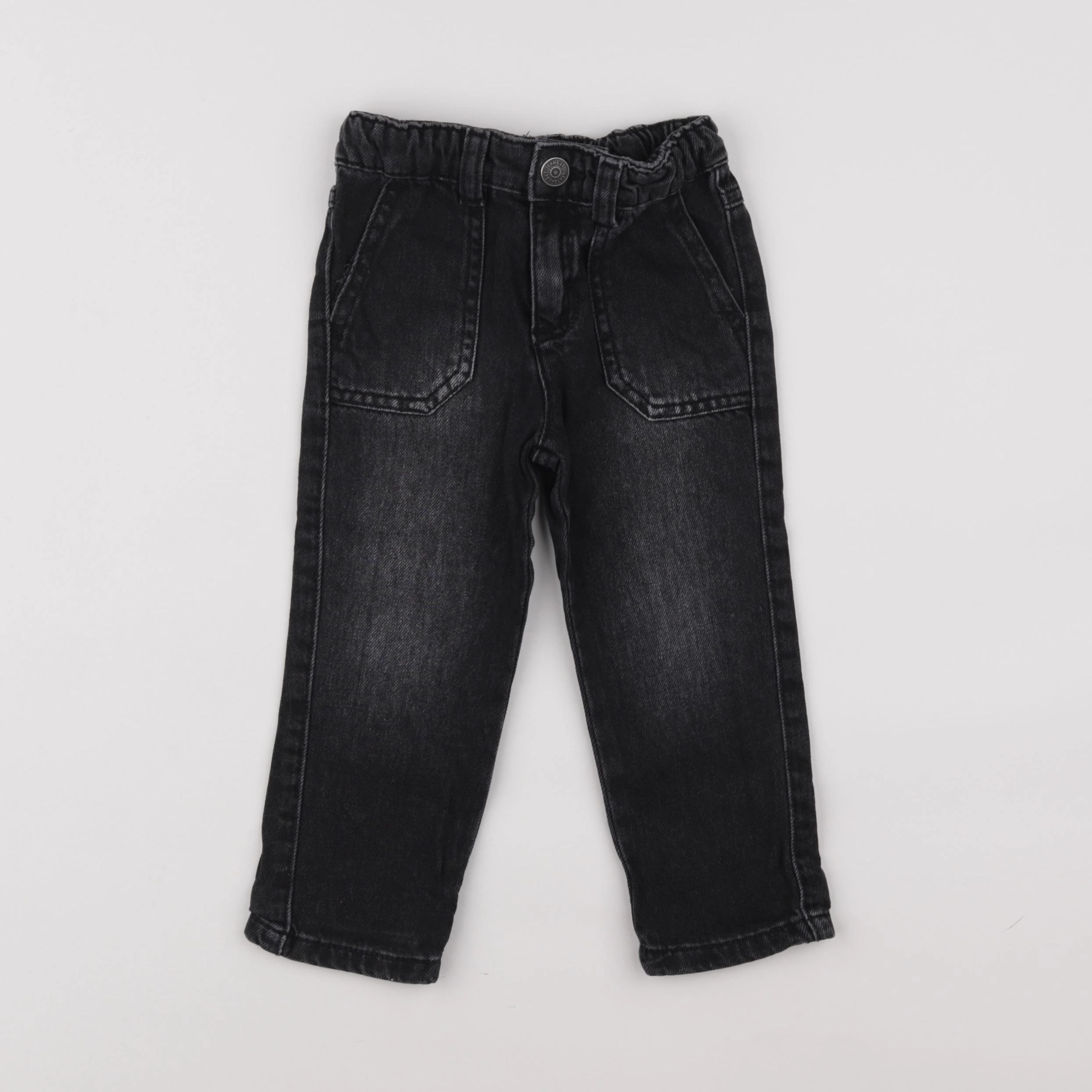Vertbaudet - jean gris - 2 ans