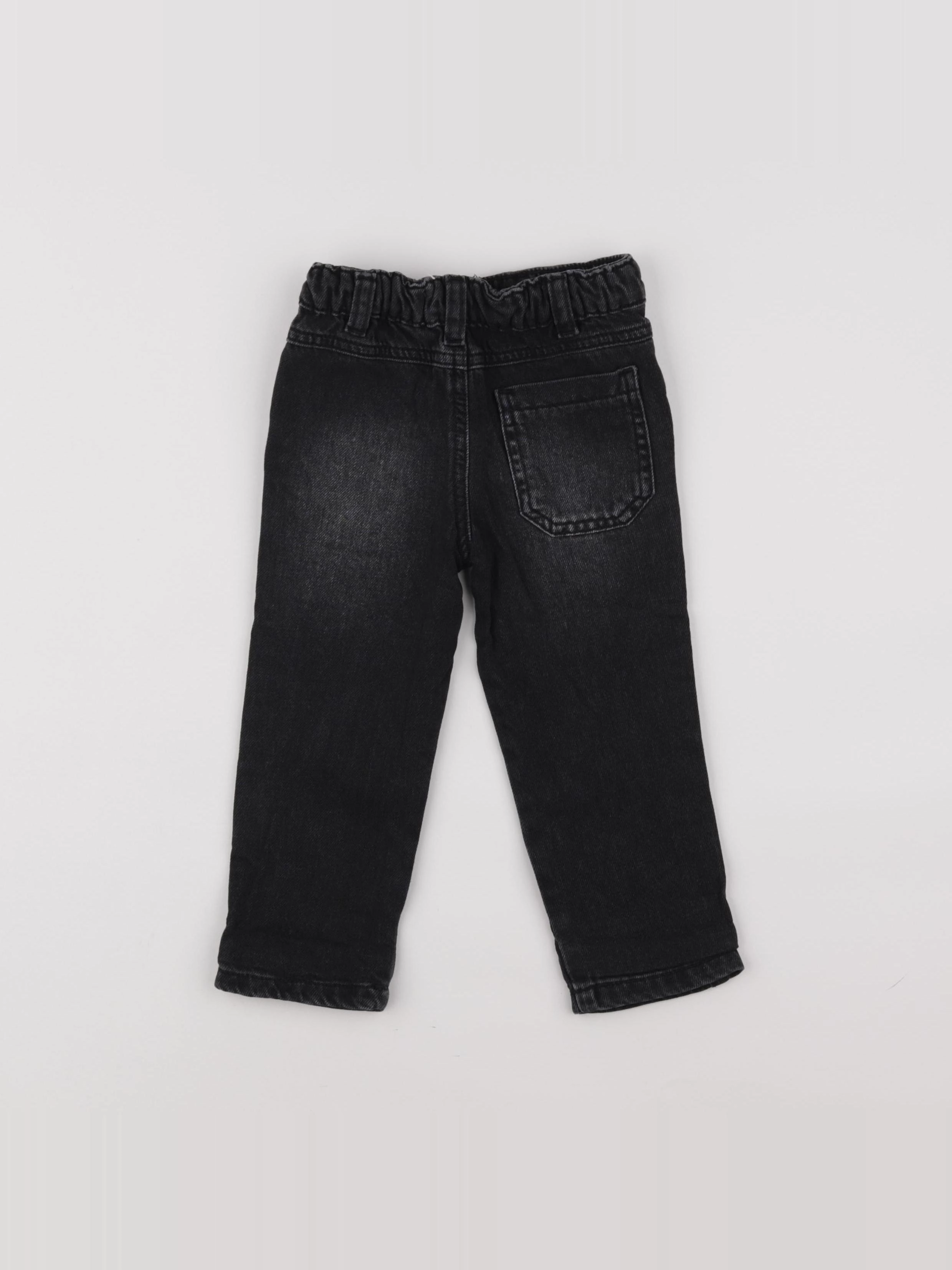 Vertbaudet - jean gris - 2 ans