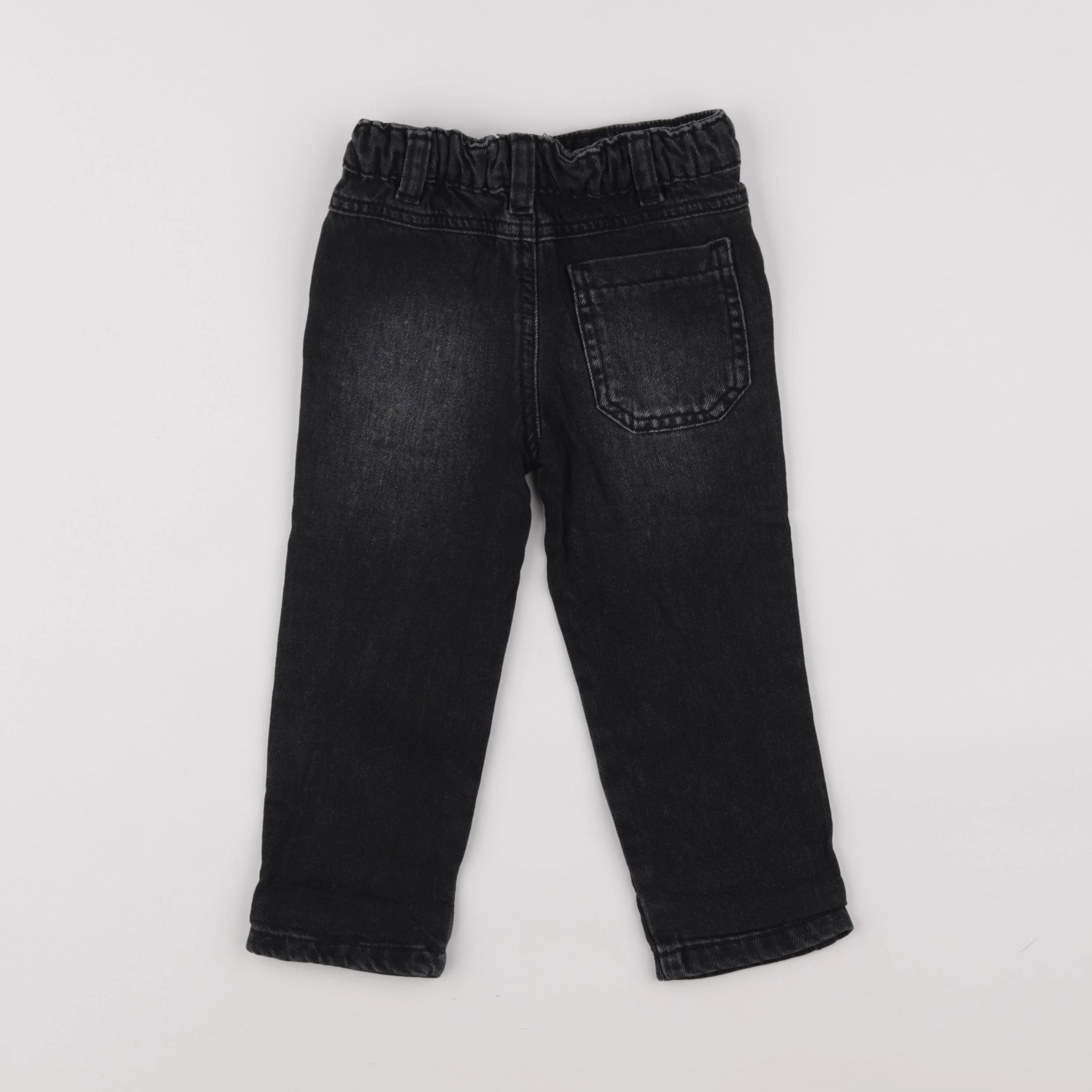 Vertbaudet - jean gris - 2 ans