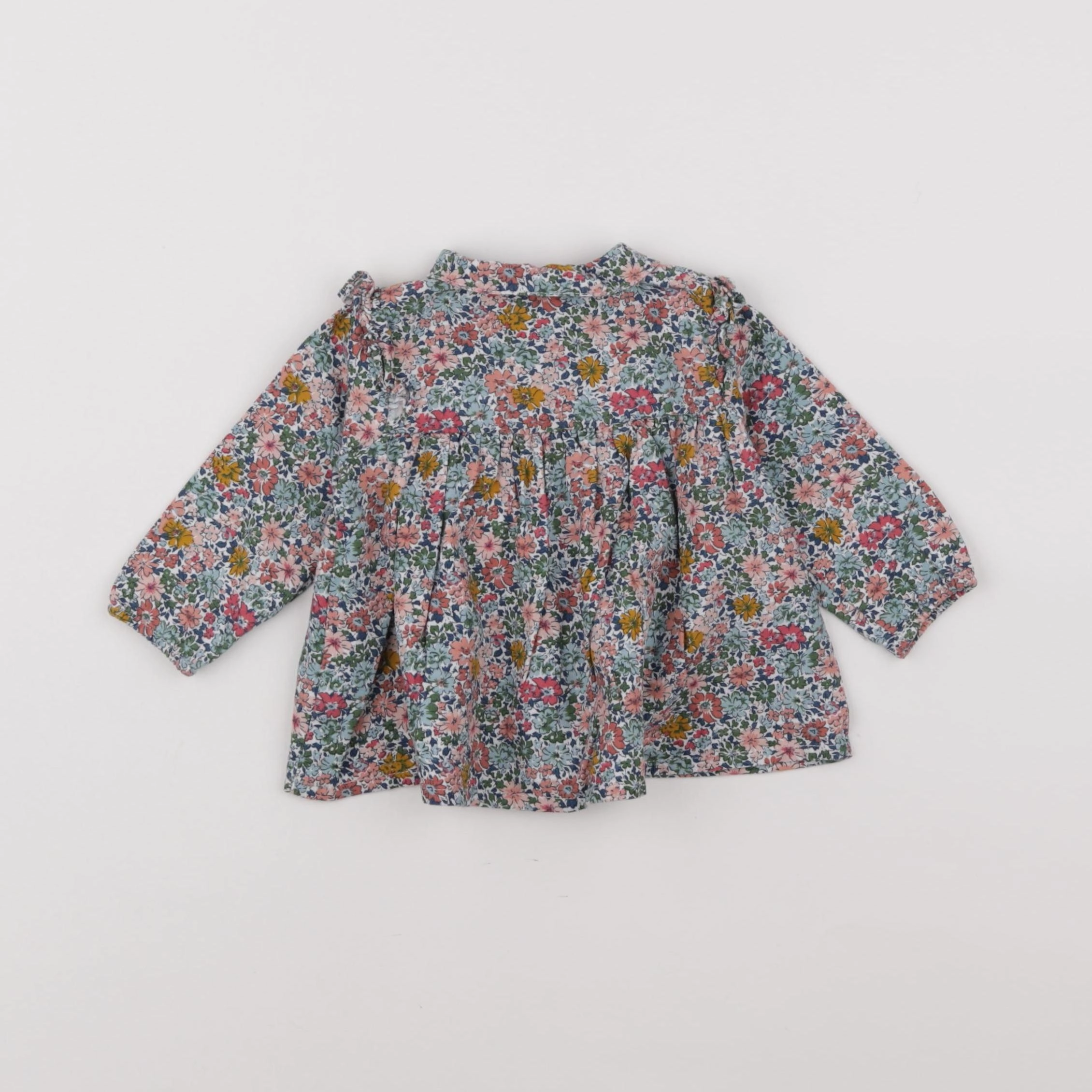 Boutchou - blouse multicolore - 6 mois