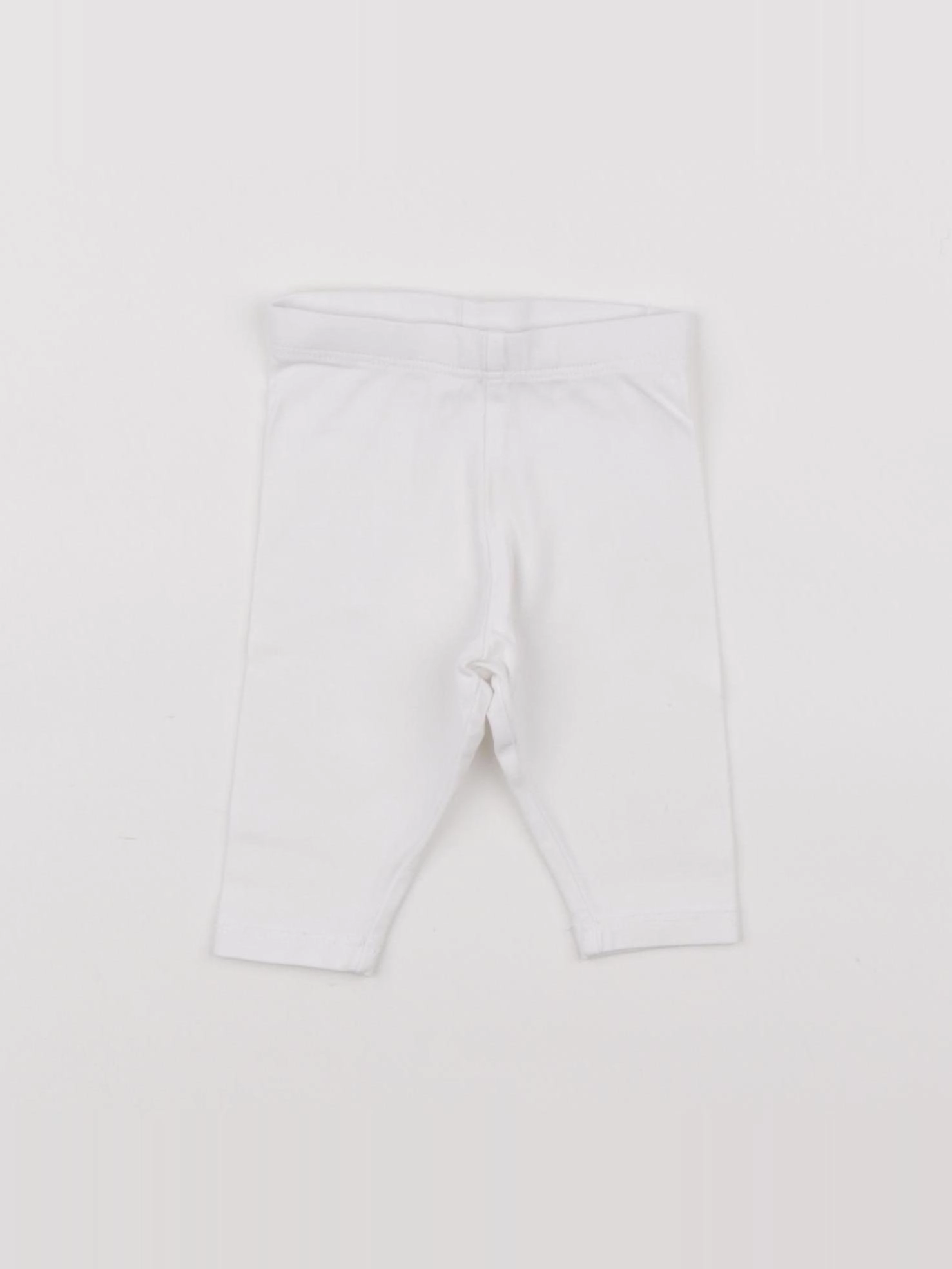 H&M - legging blanc - 0/1 mois