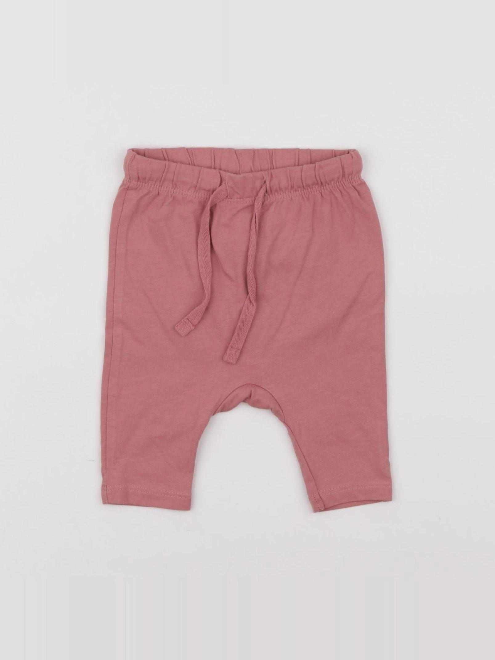 H&M - sarouel rose - 1 mois