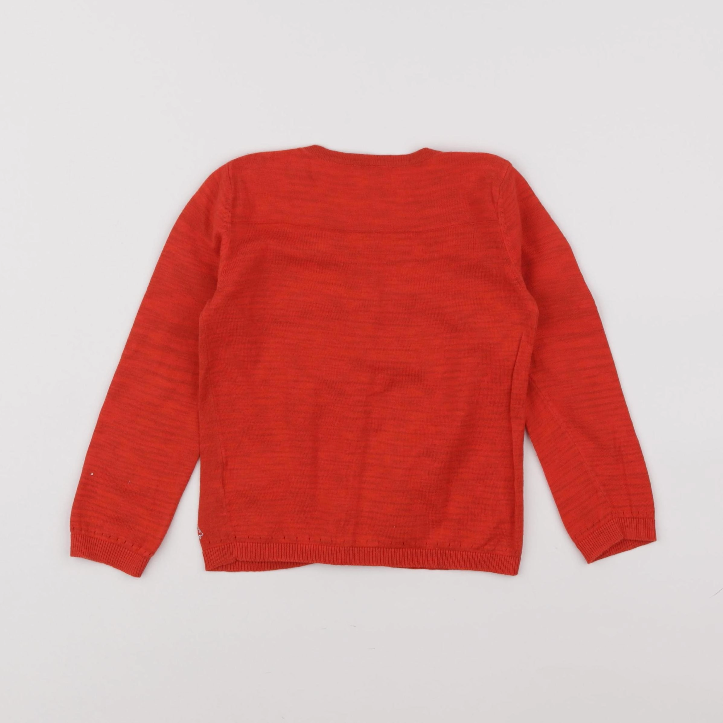 Petit Bateau - gilet rouge - 4 ans