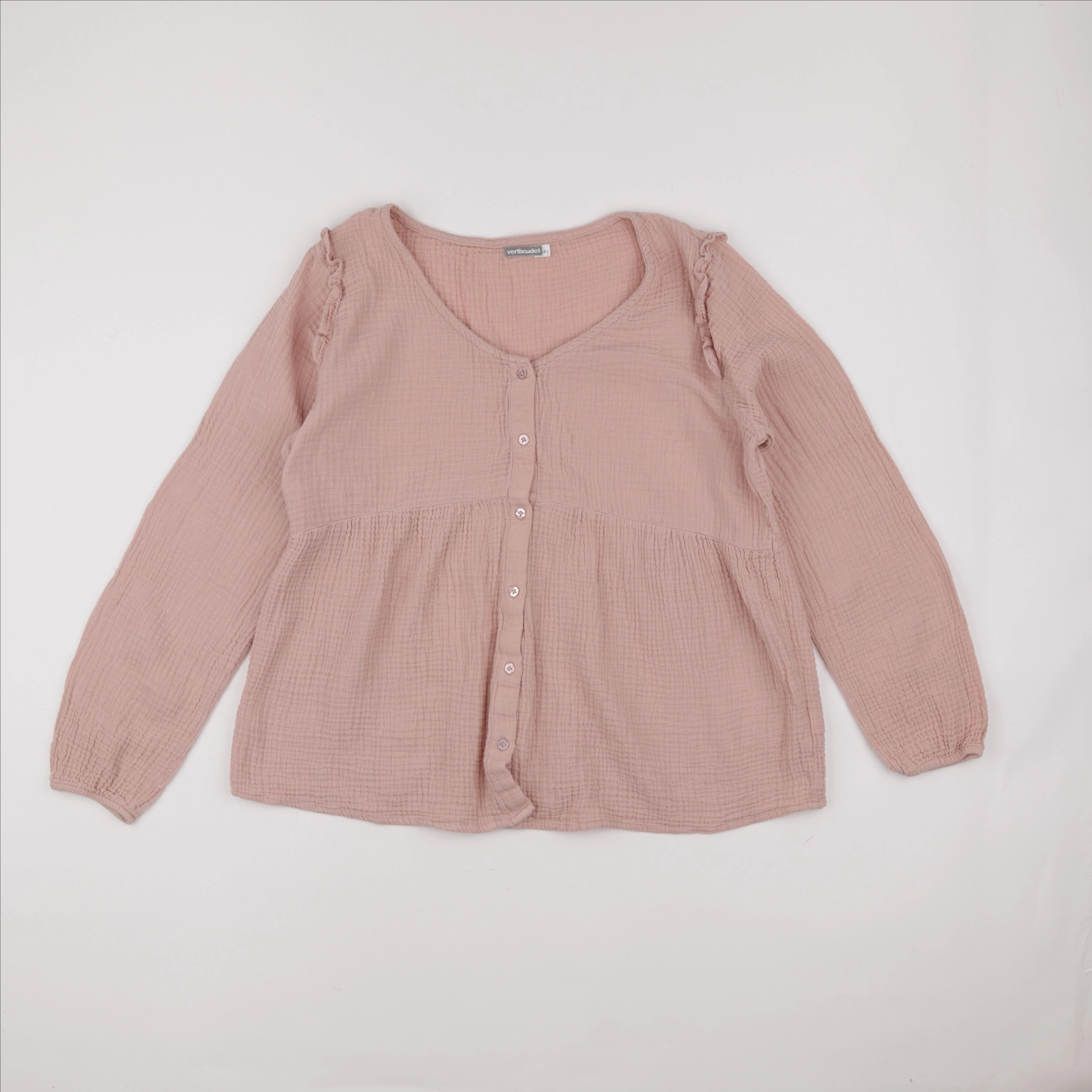 Vertbaudet - blouse grossesse, allaitement rose - 44
