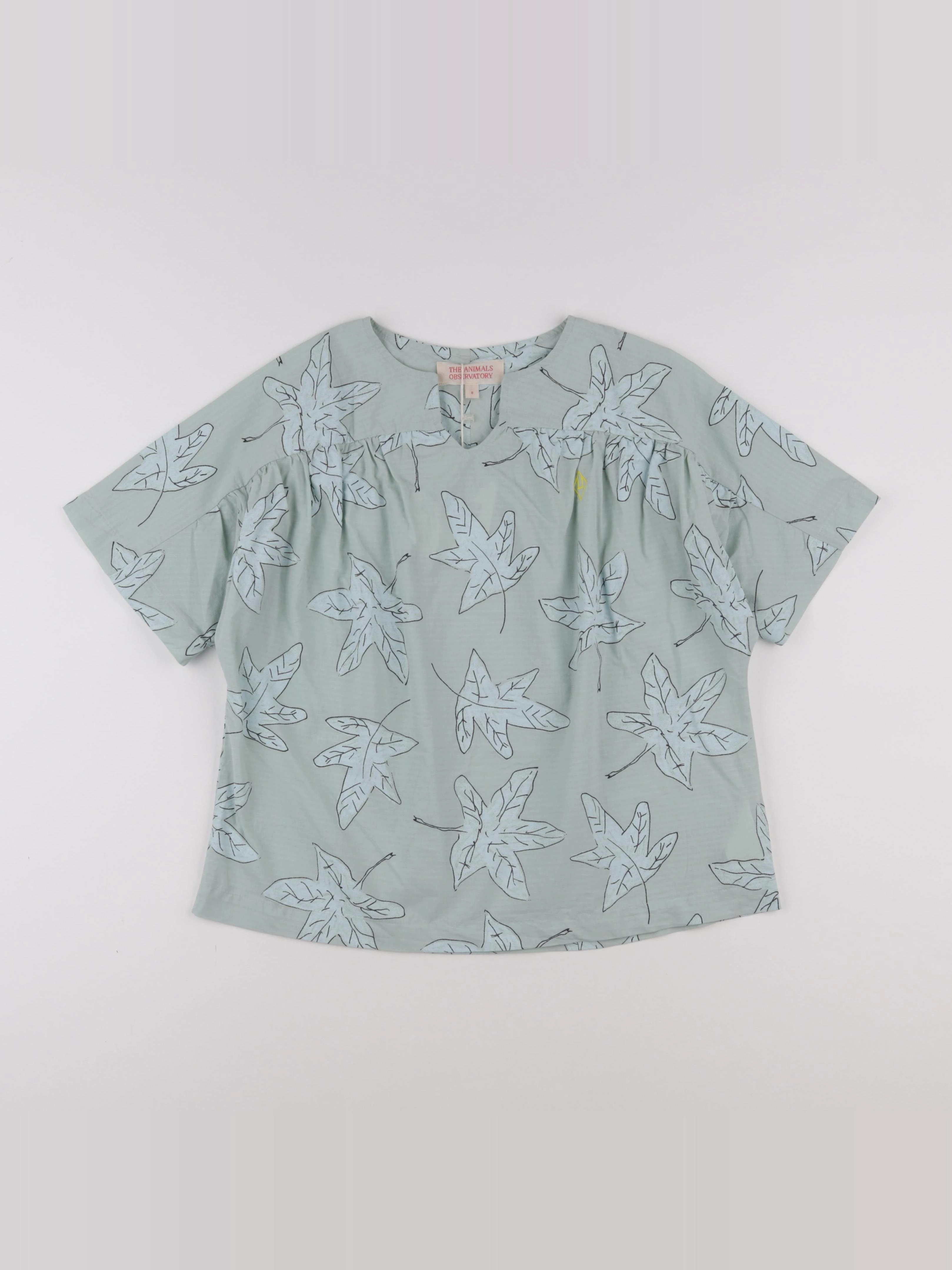 The animals observatory - Blouse Lamb Bleu - 8 ans