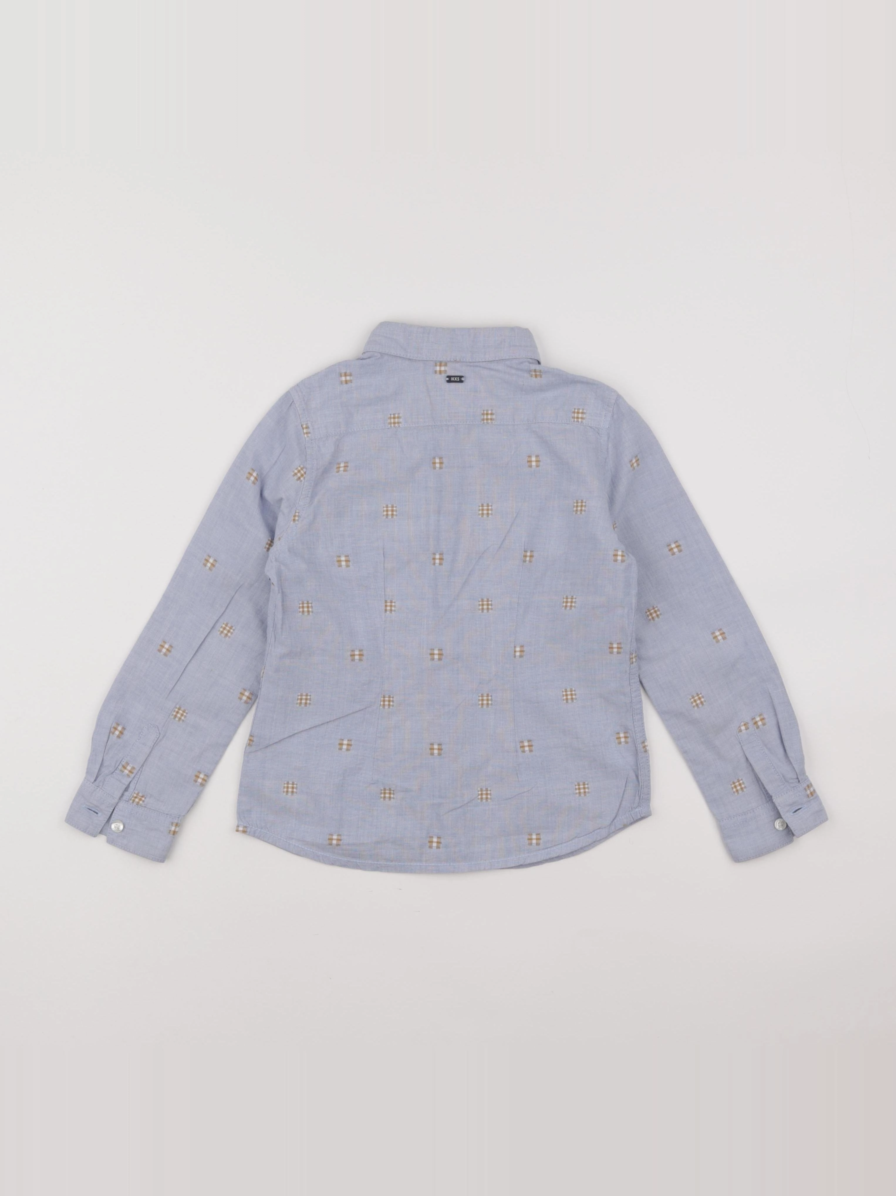 IKKS - chemise bleu - 6 ans