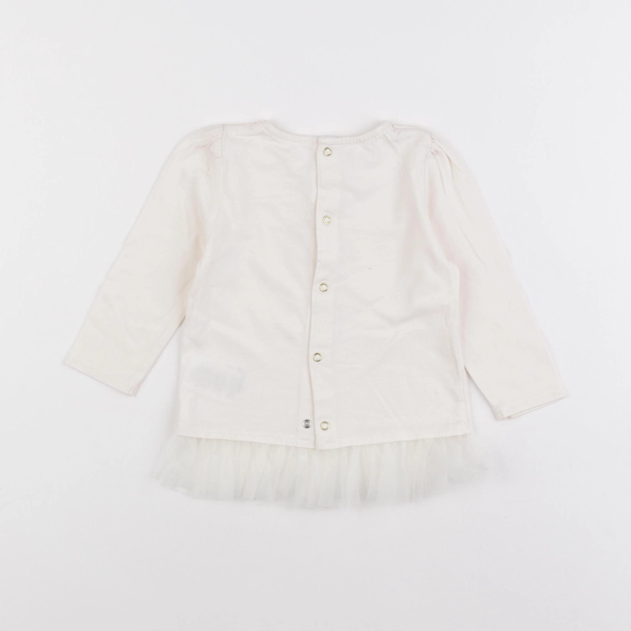 Billie Blush - tee-shirt blanc - 12 mois