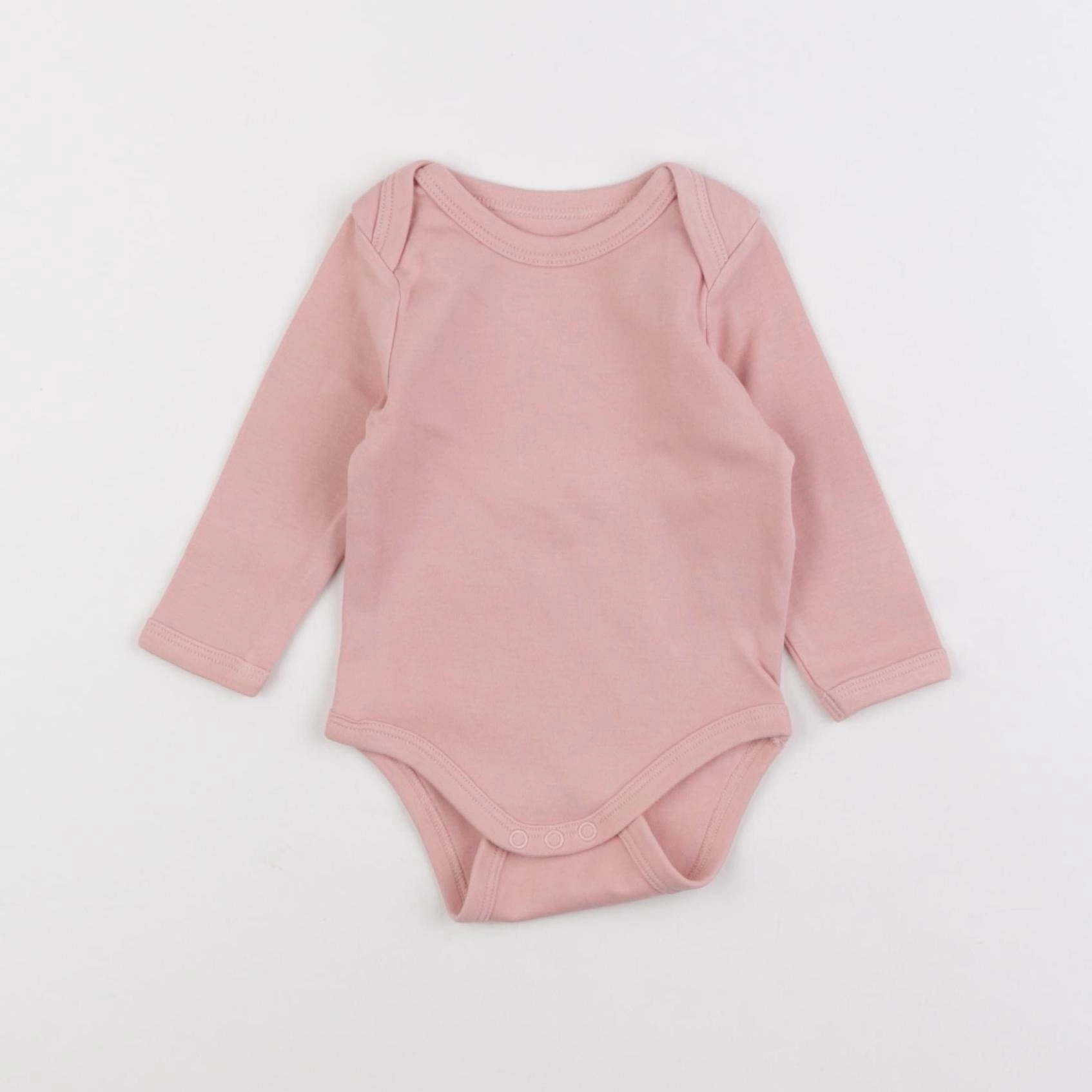 Vertbaudet - body rose - 3 mois