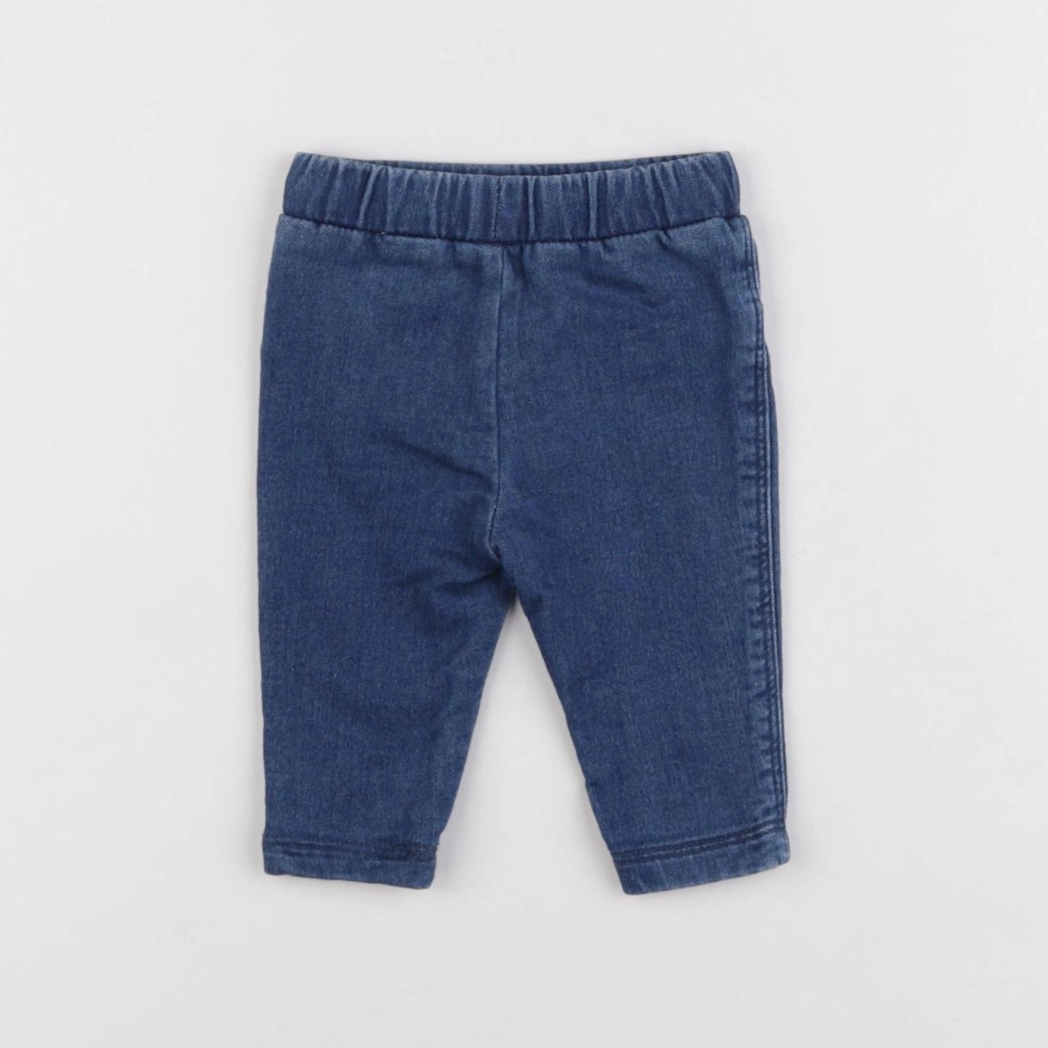 Vertbaudet - jegging bleu - 3 mois