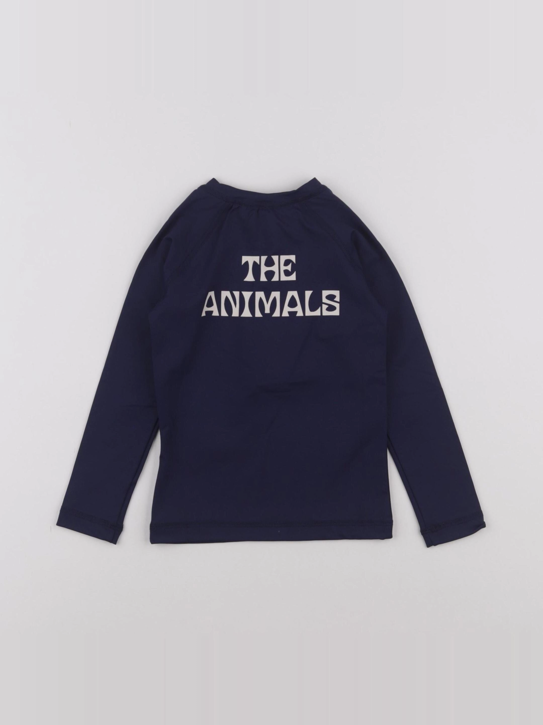 The animals observatory - Haut Anti UV Bleu Foncé - 2 ans