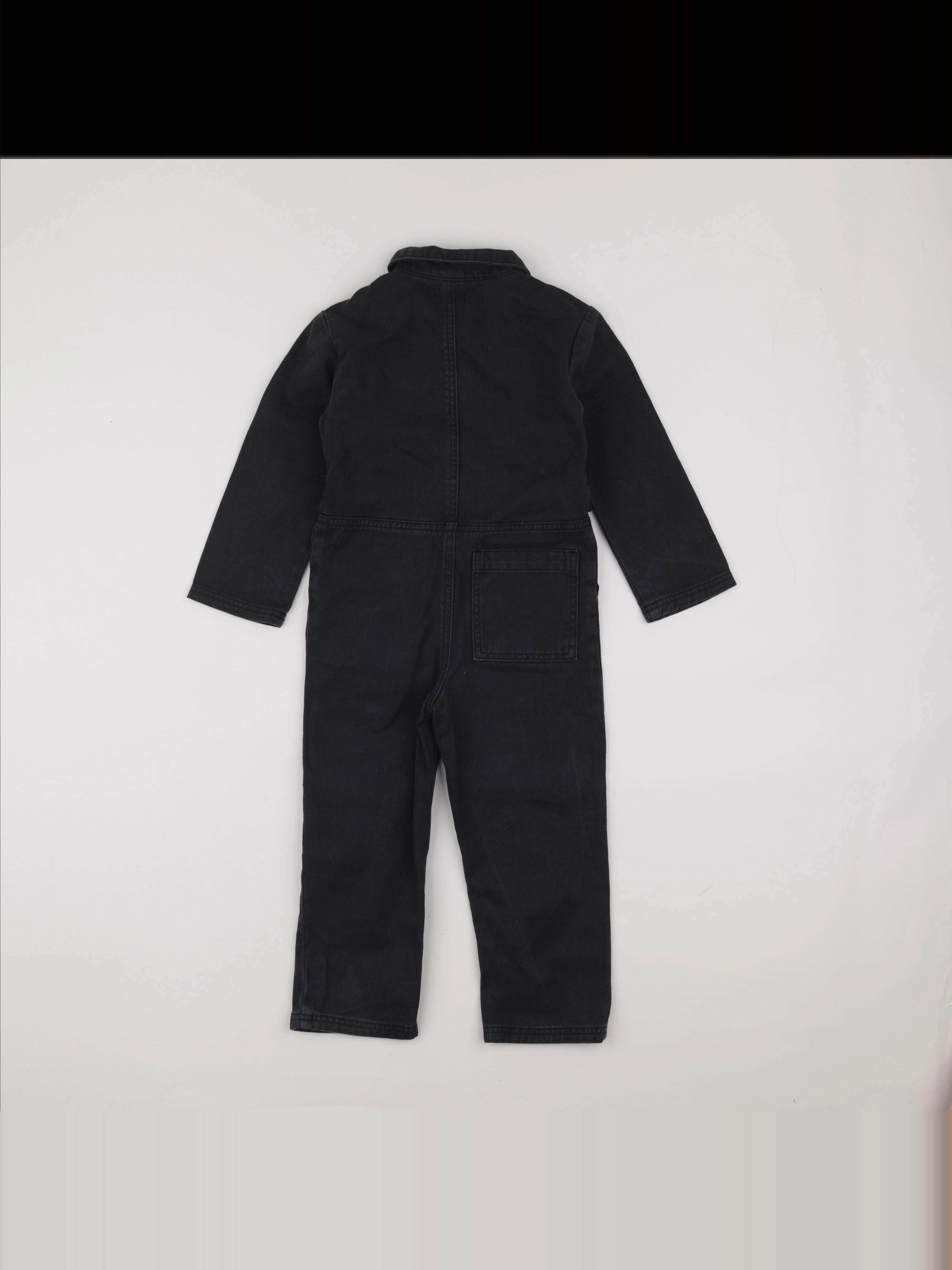 Vertbaudet - combinaison noir - 5 ans